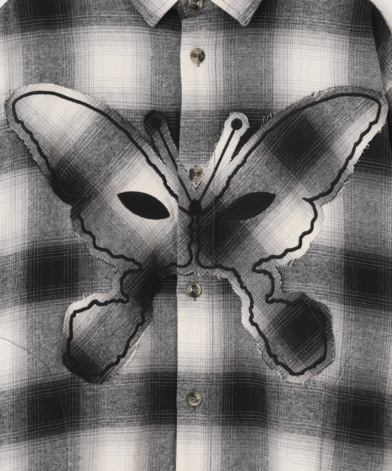 PERKS AND MINI/パークスアンドミニ/ALIEN KISS CHECK OVER SHIRT 3852