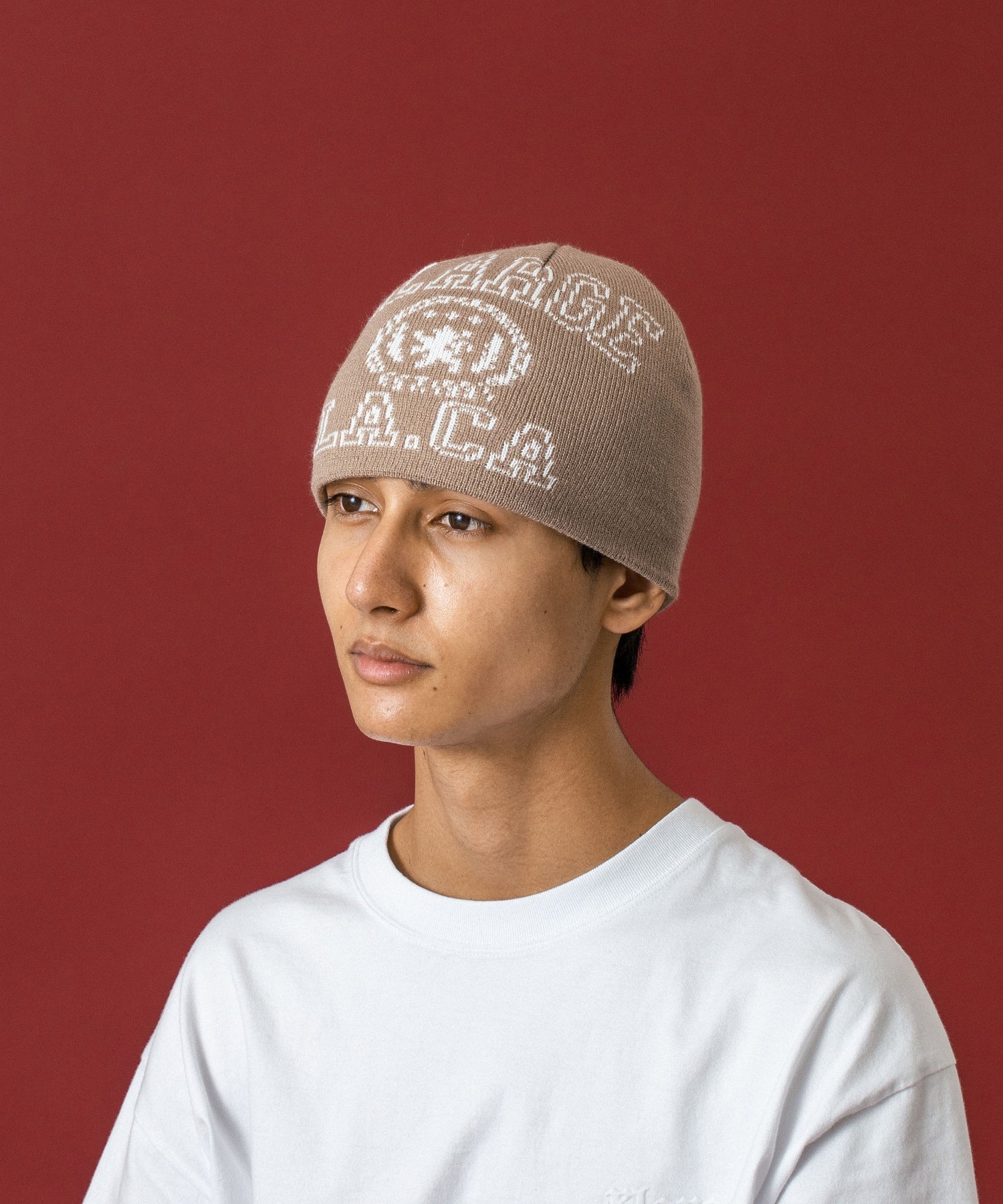 COLLEGE LOGO BEANIE
