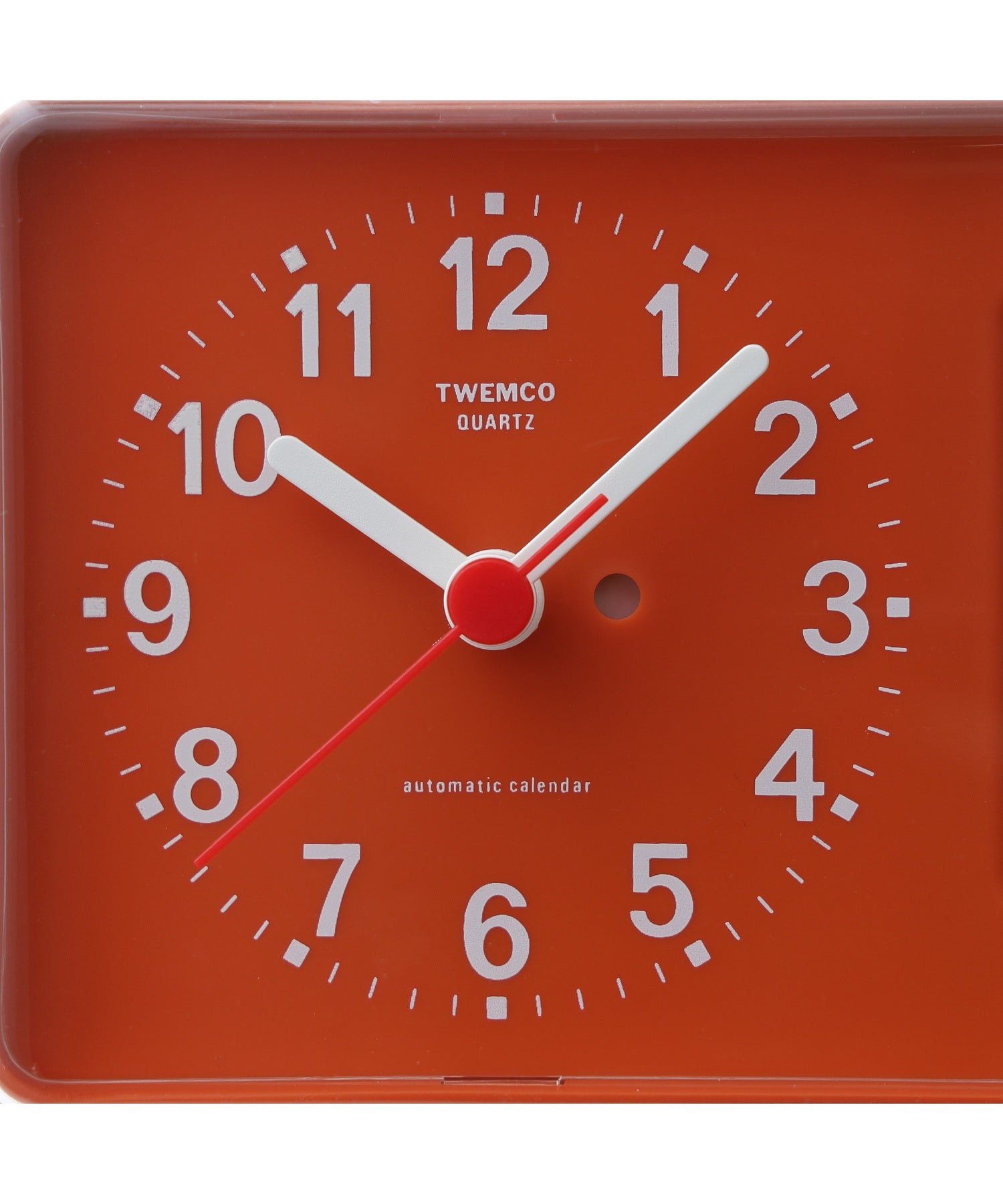 Twemco Calendar Clock BQ-38 Orange