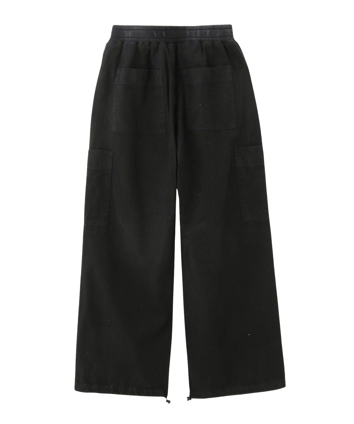 WAIST RIB EASY PANTS