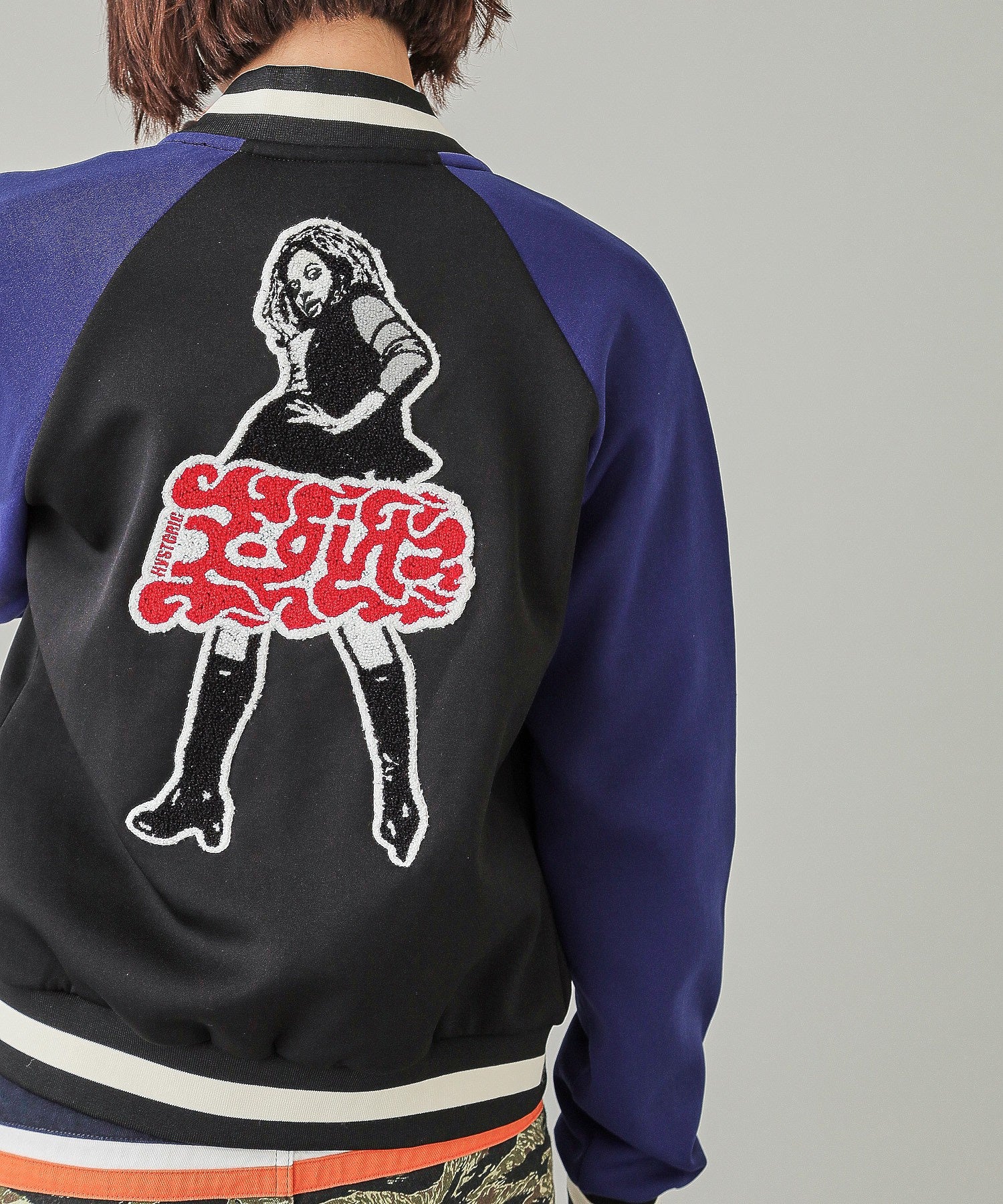 X-girl x HYSTERIC GLAMOUR TRACK JACKET