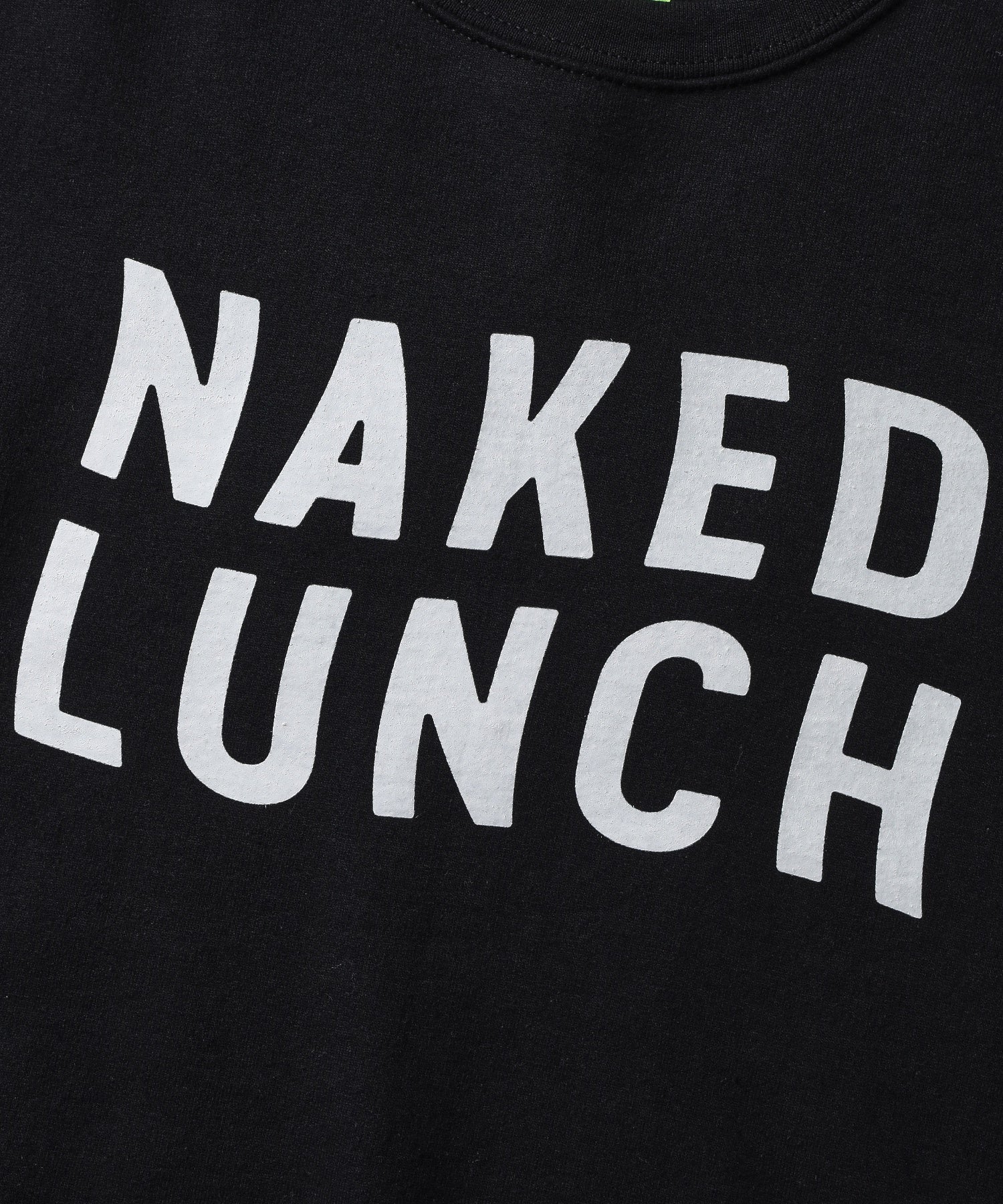 LOOSEJOINTS/ルーズジョインツ/NAKED LUNCH CREW NECK LF26FL002KO BLK