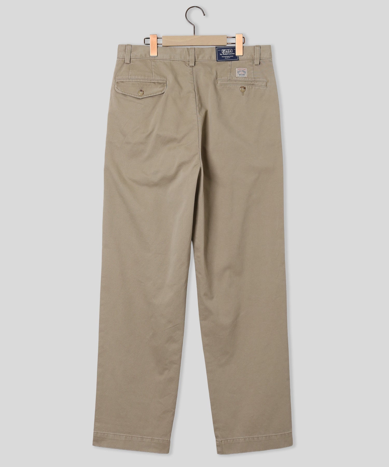 POLO RALPH LAUREN/ポロ ラルフ ローレン/RALAXED FIT WHITMAN CHINO PLEATED PANTS