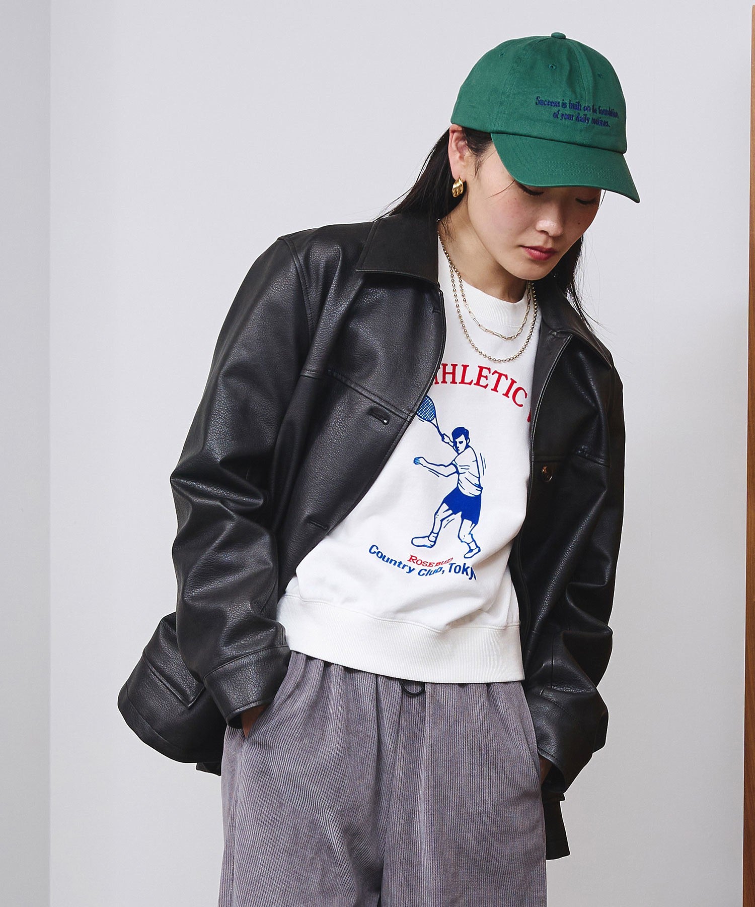 model:166cm 着用サイズ:ONE SIZE