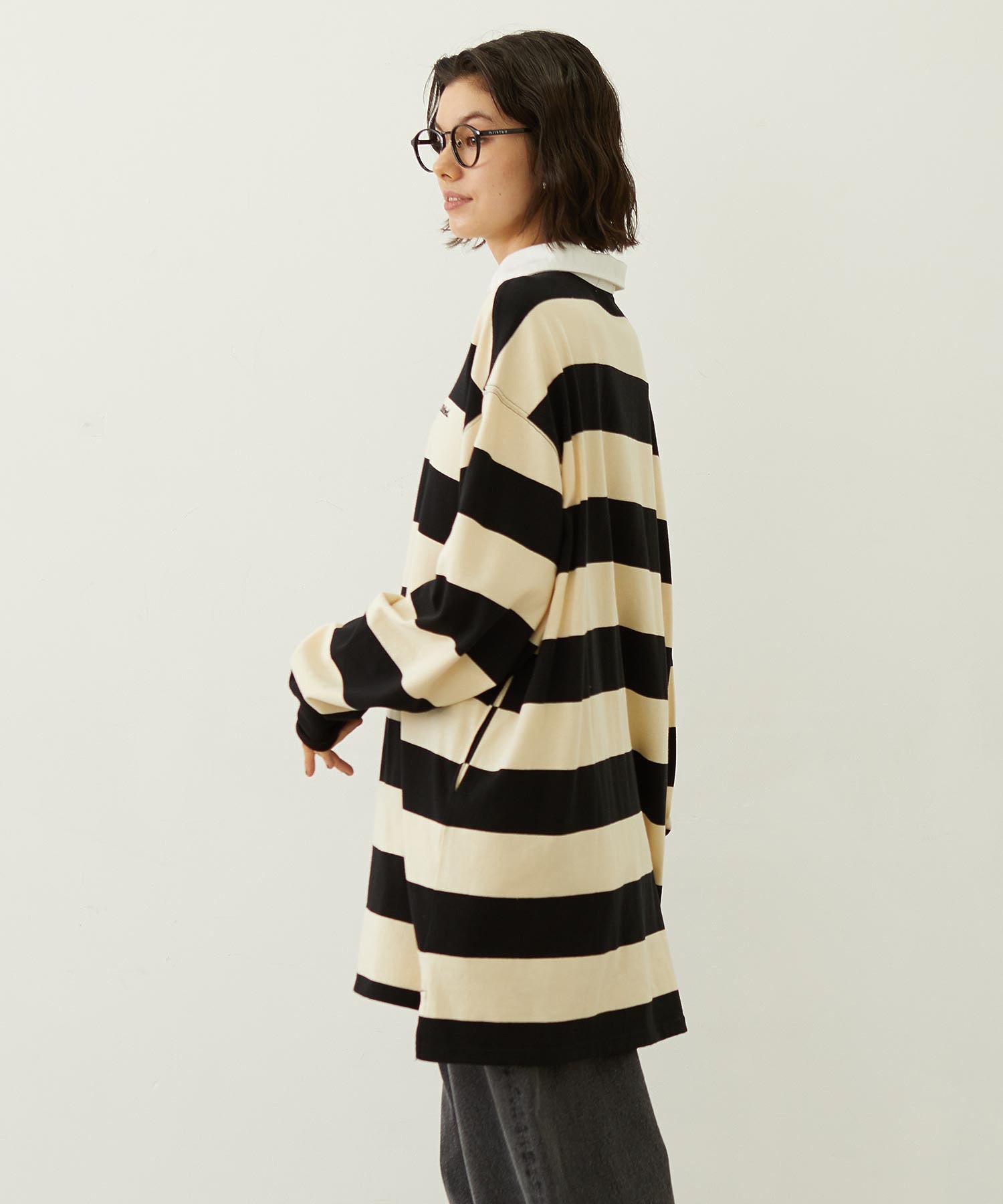 STRIPED RUGBY SHIRT