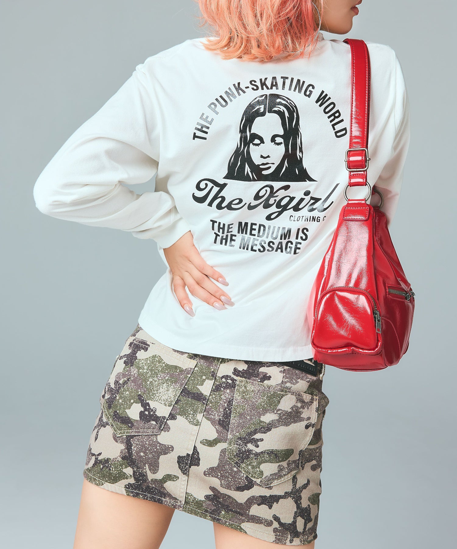 FLAP POCKET MINI SKIRT