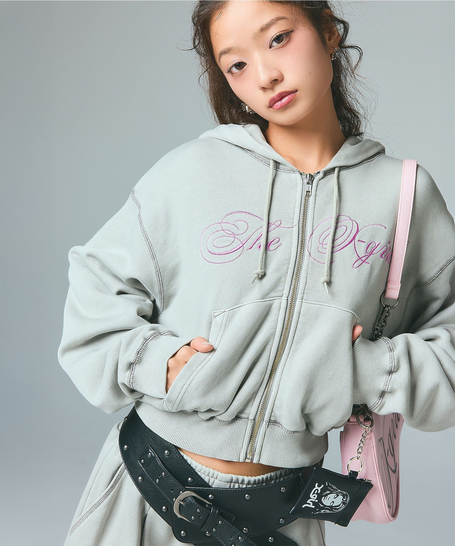 FACE MINI POUCH KEYRING