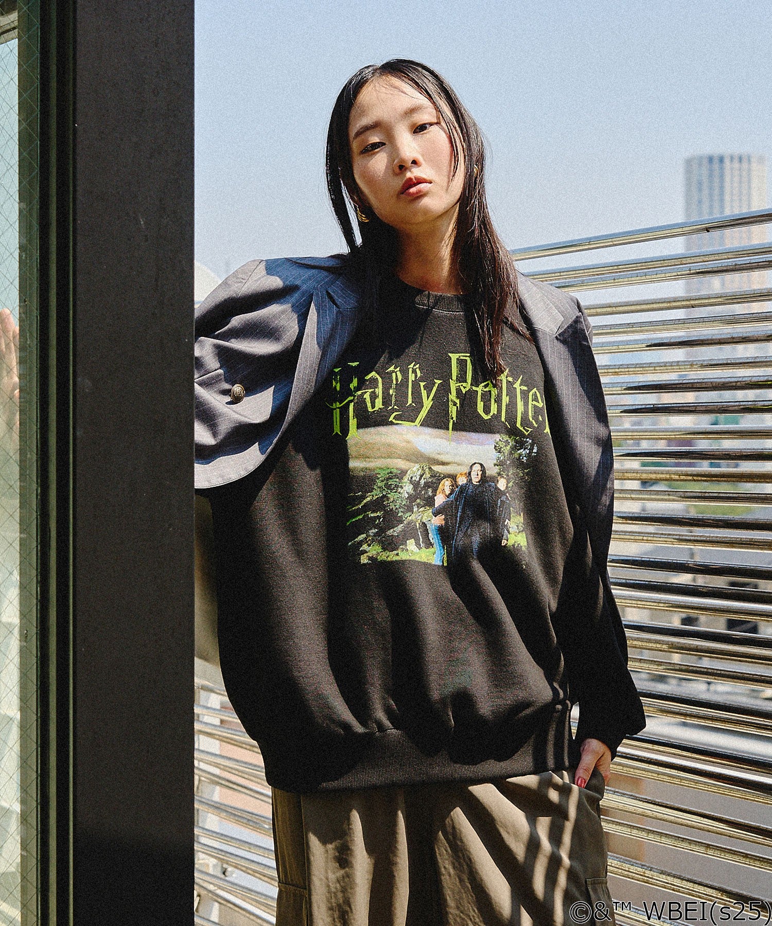 【Lサイズのみ期間限定受注生産】COLSUN/HARRY POTTER SWEATSHIRT