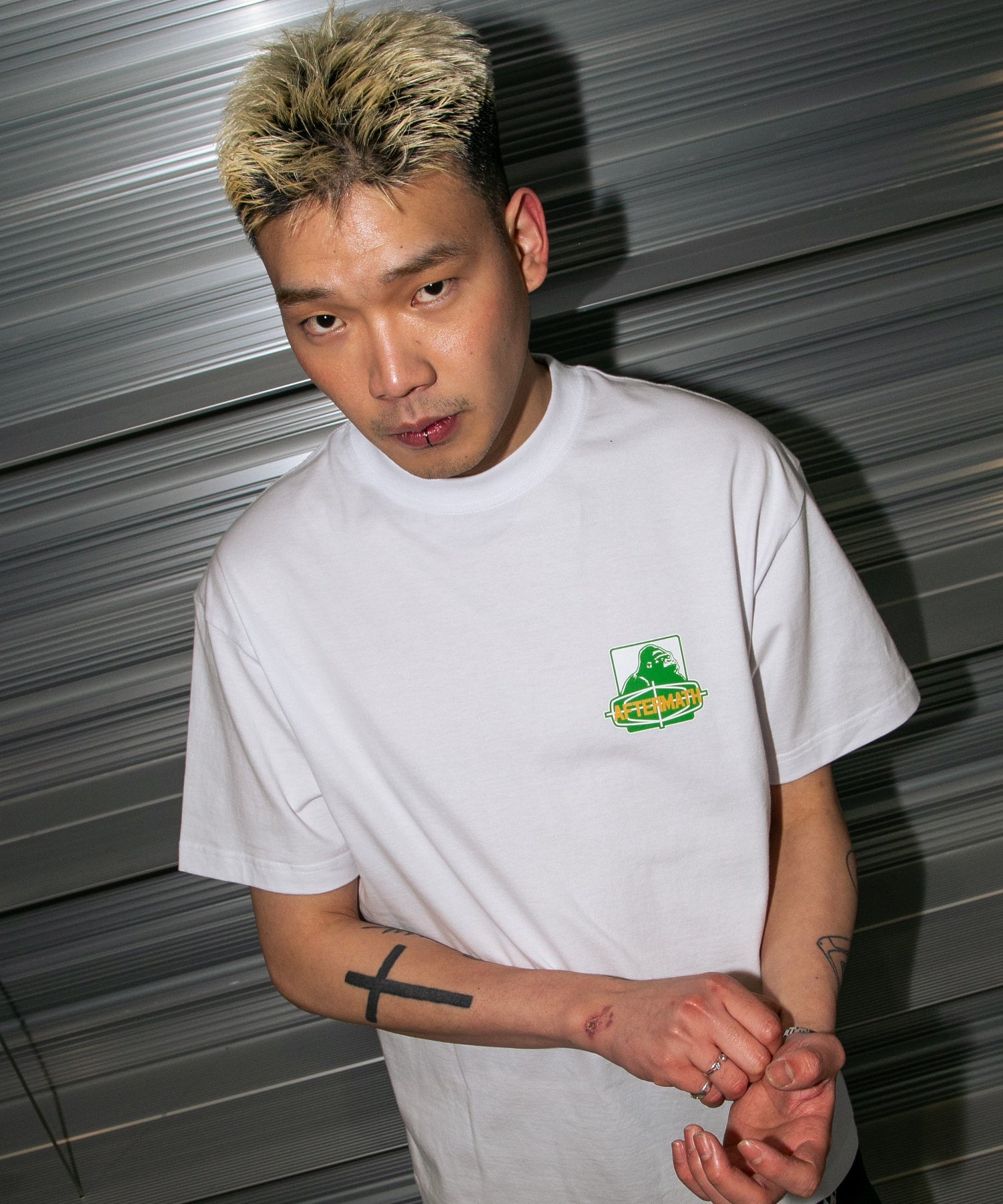 XLARGE×AFTERMATH S/S TEE