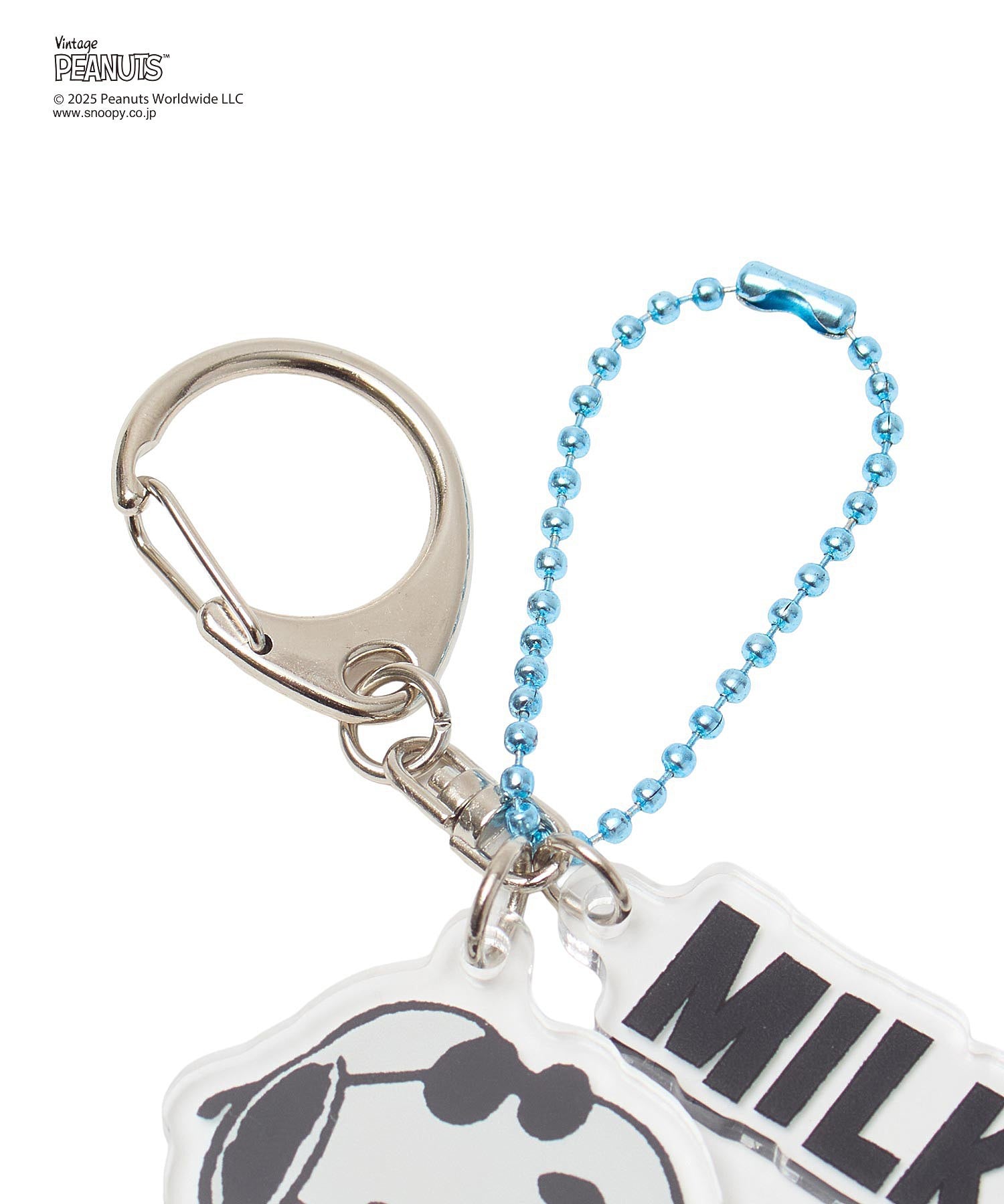 MILKFED. × PEANUTS JOE COOL KEYCHAIN