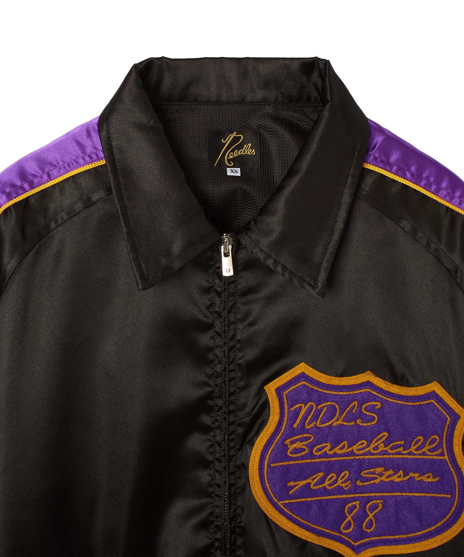 NEEDLES/STADIUM JACKET - POLY SATEEN