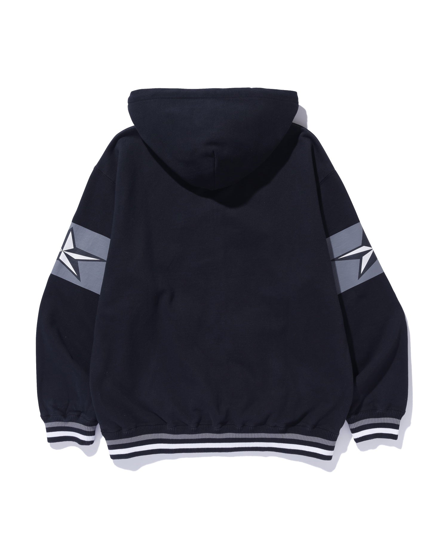 VARSITY ZIP HOODED SWEATSHIRT