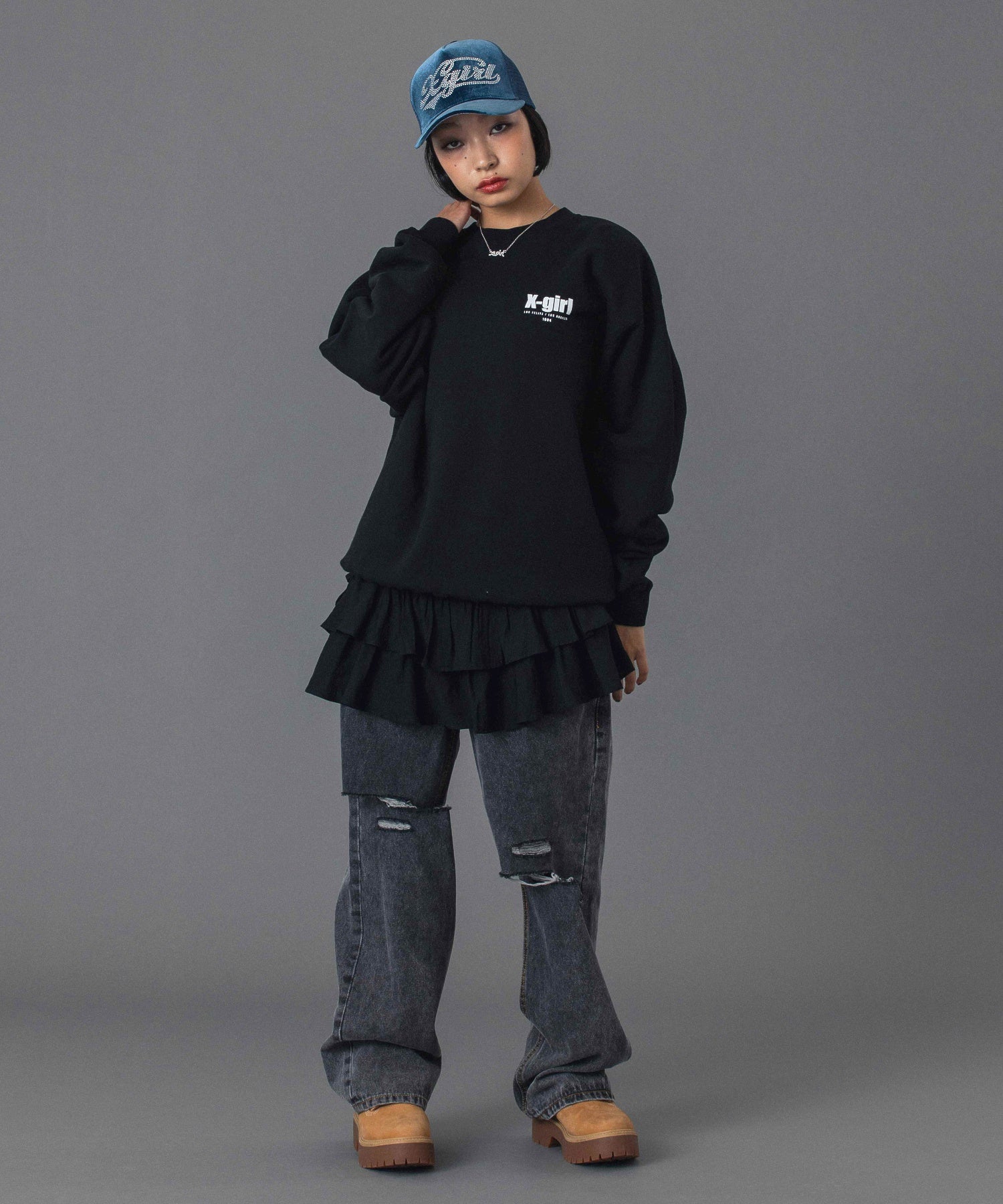 ANONYMITY CREWNECK SWEAT TOP