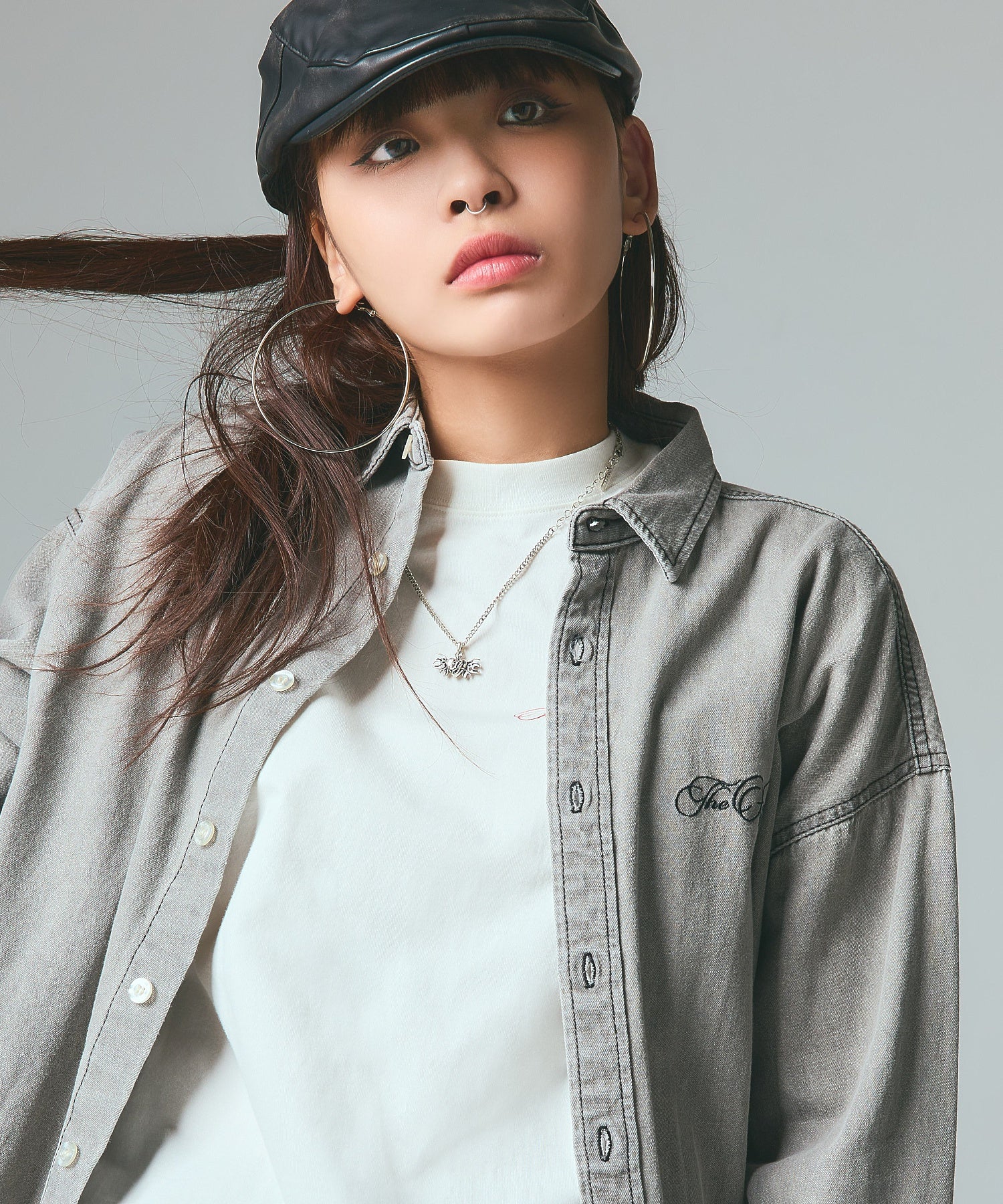 TRIBAL HEART CHARM NECKLACE