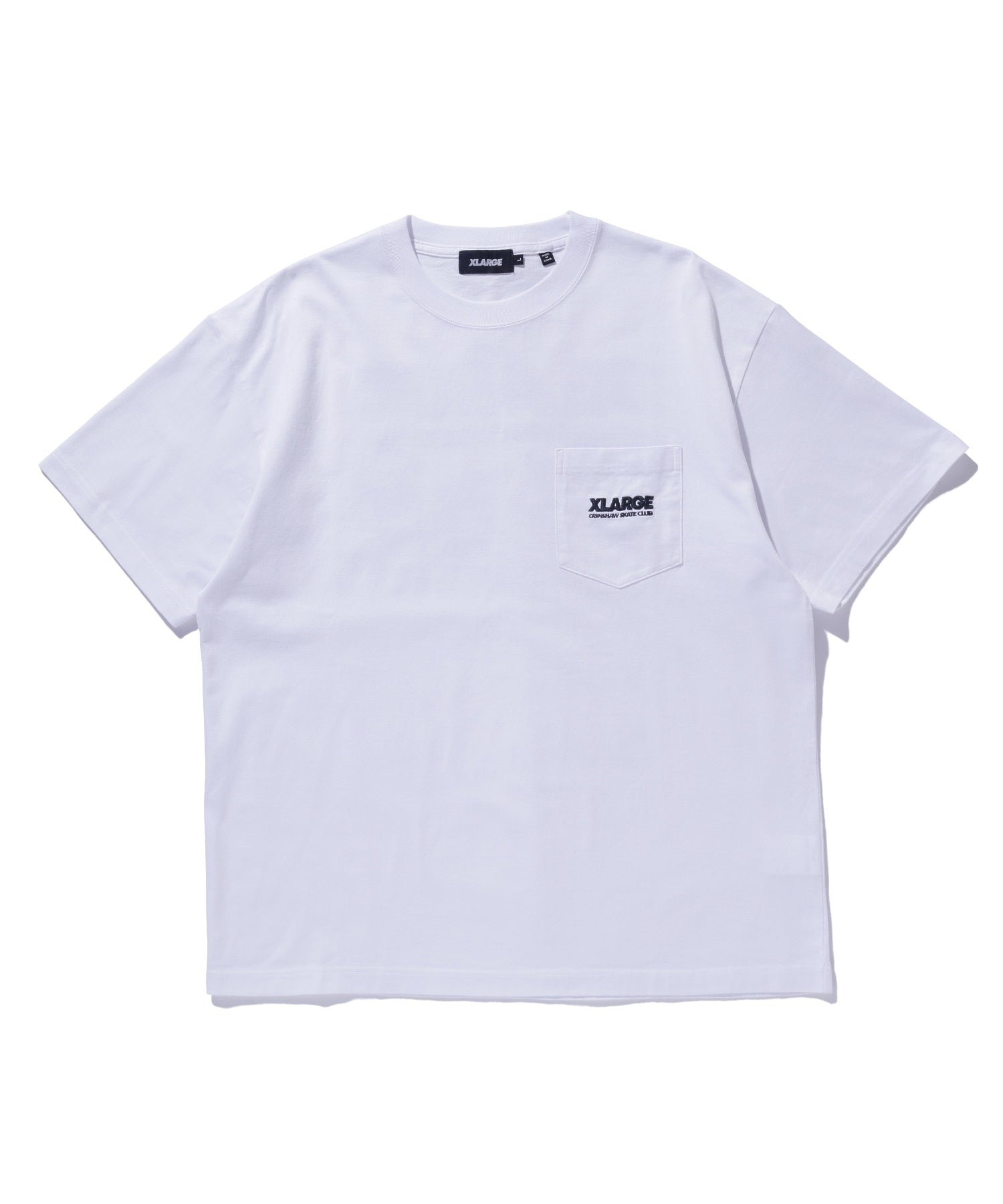 XLARGE×CRENSHAW SKATE CLUB POCKET S/S TEE