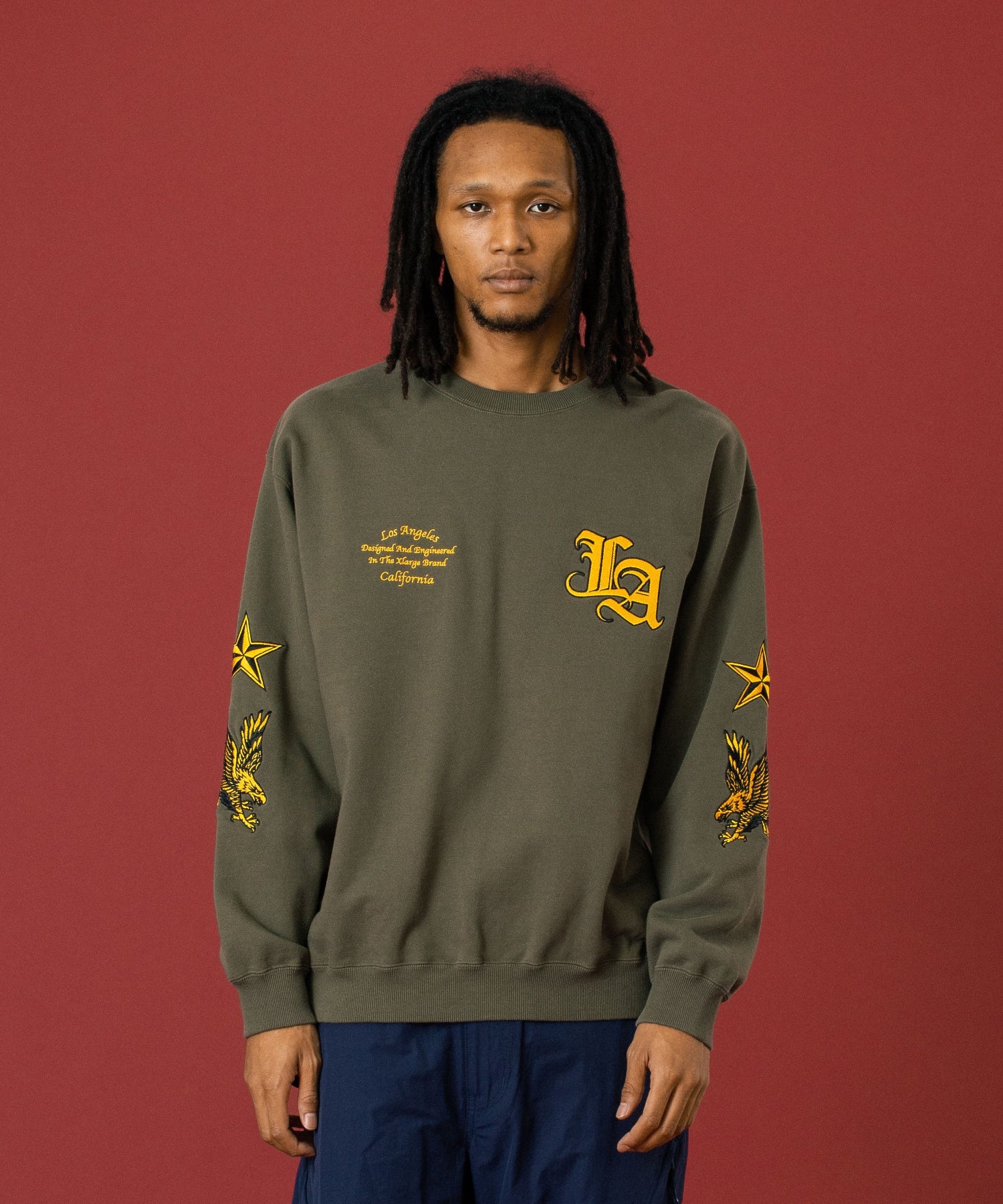 MODEL 身長185cm / 着用サイズ：Lサイズ