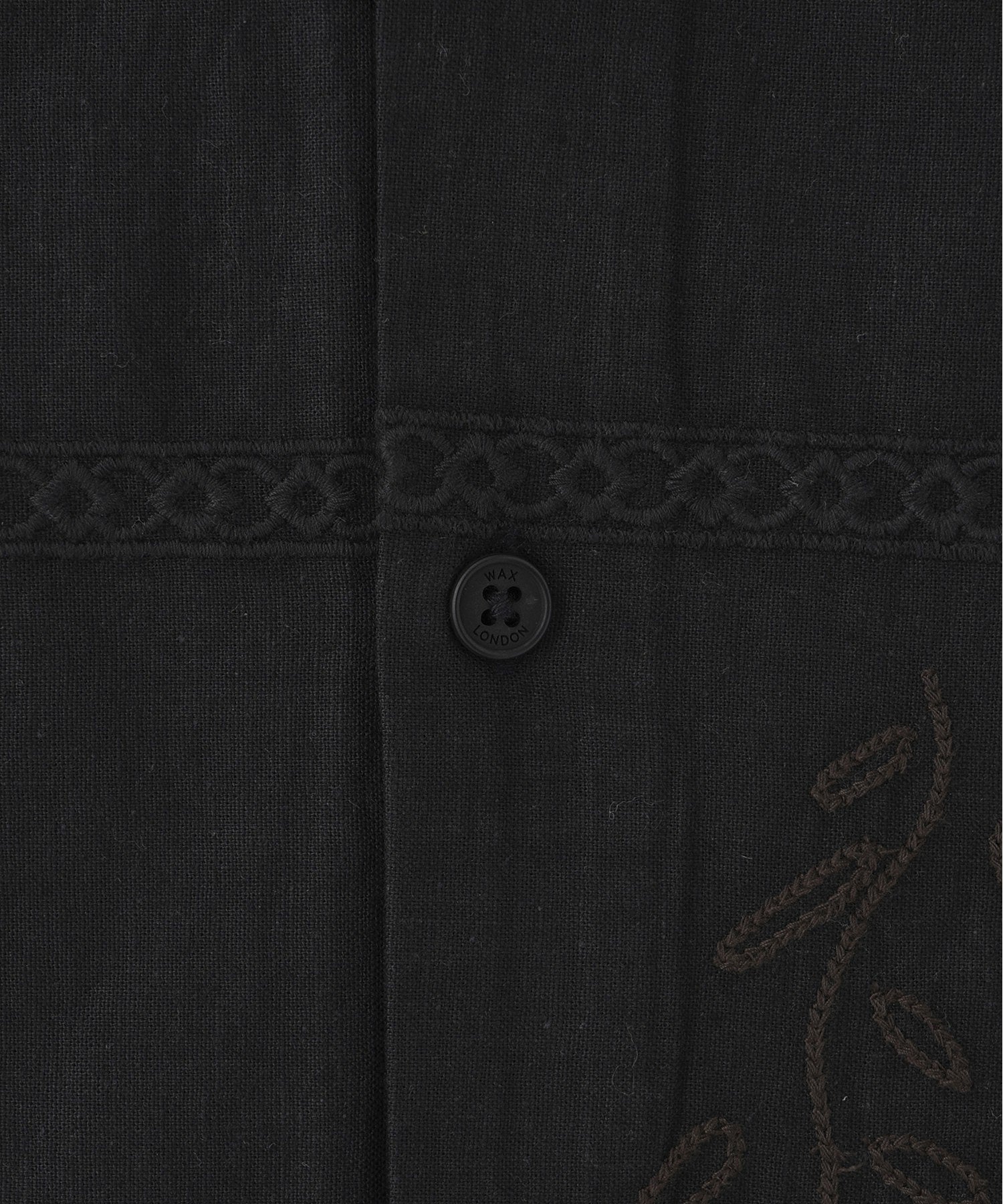 WAX LONDON/ワックスロンドン/DIDCOT DOODLE EMBROIDERY SS25-SSS-DID-BRX-NML