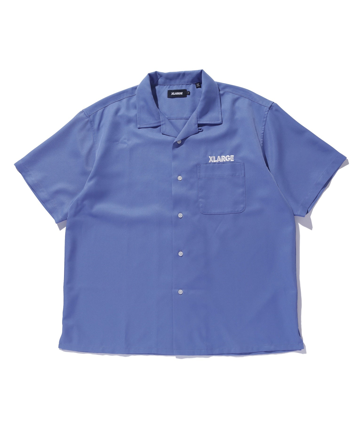 XLARGE×ELLIE OMIYA OPEN COLLAR S/S SHIRT calif-ART