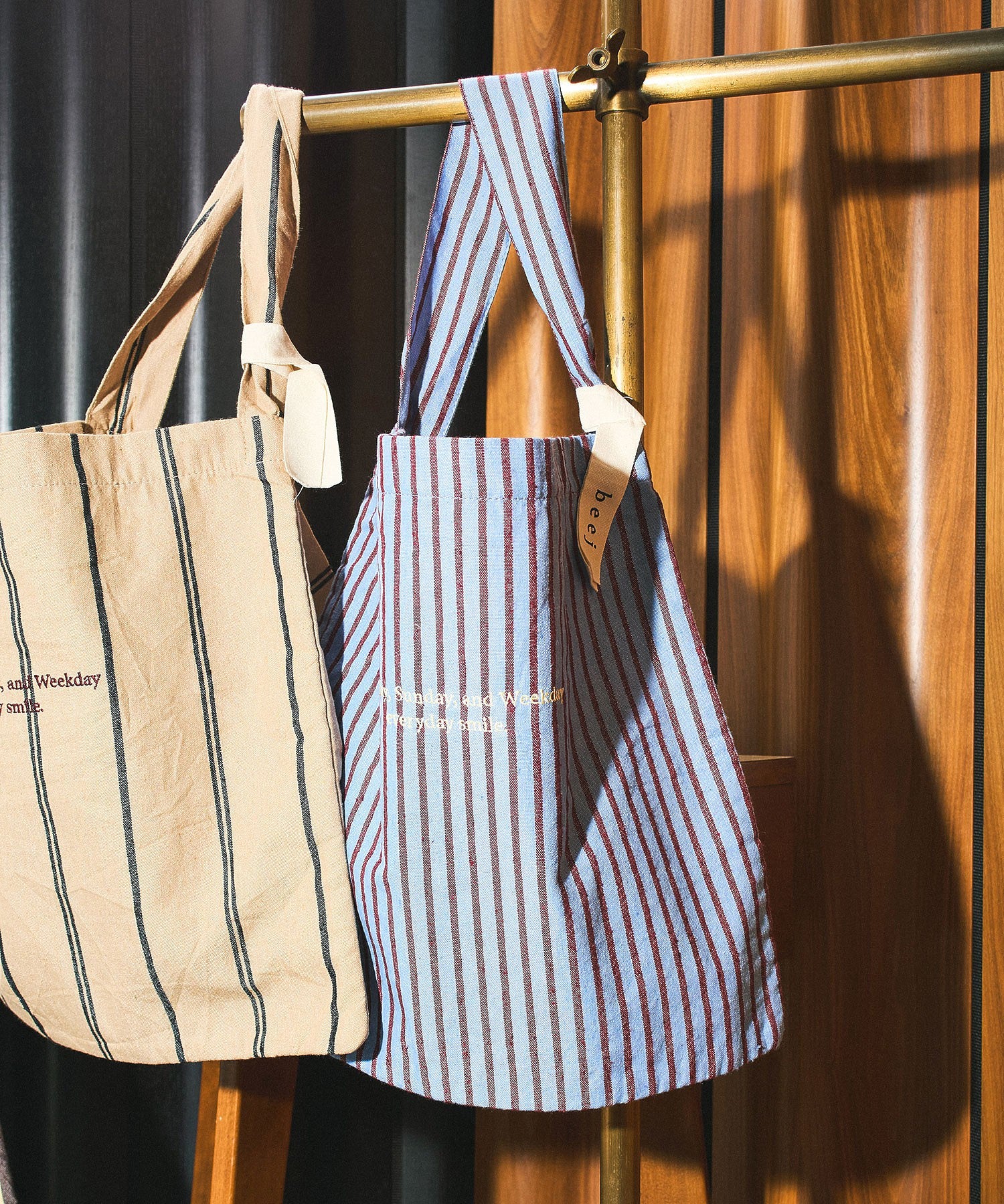 beej/ONESHOULDER BAG STRIPE