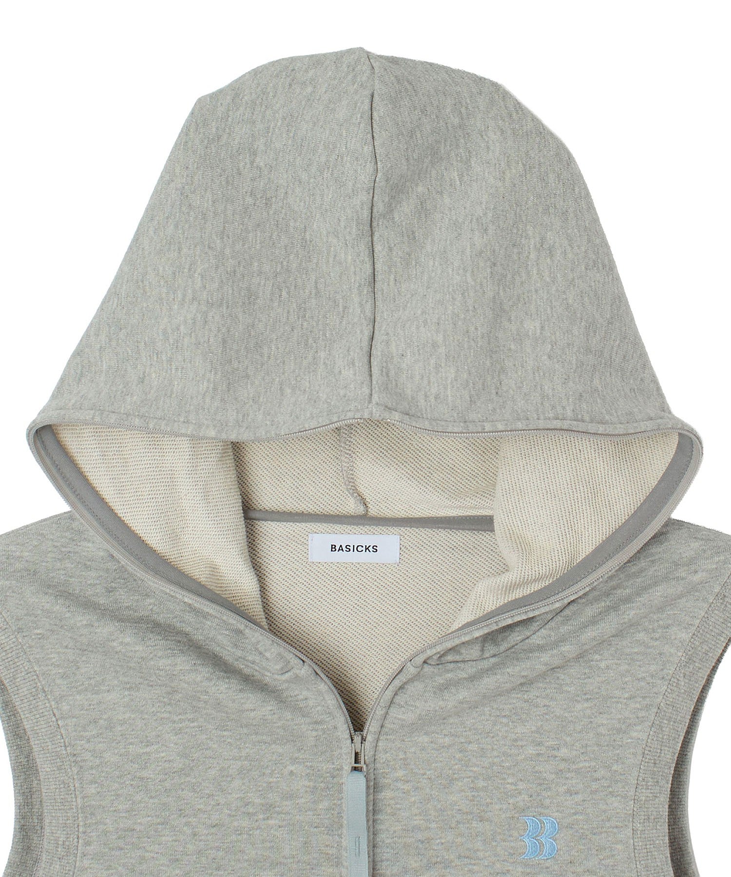 BASICKS/A ZIP-UP HOODIE TOPS