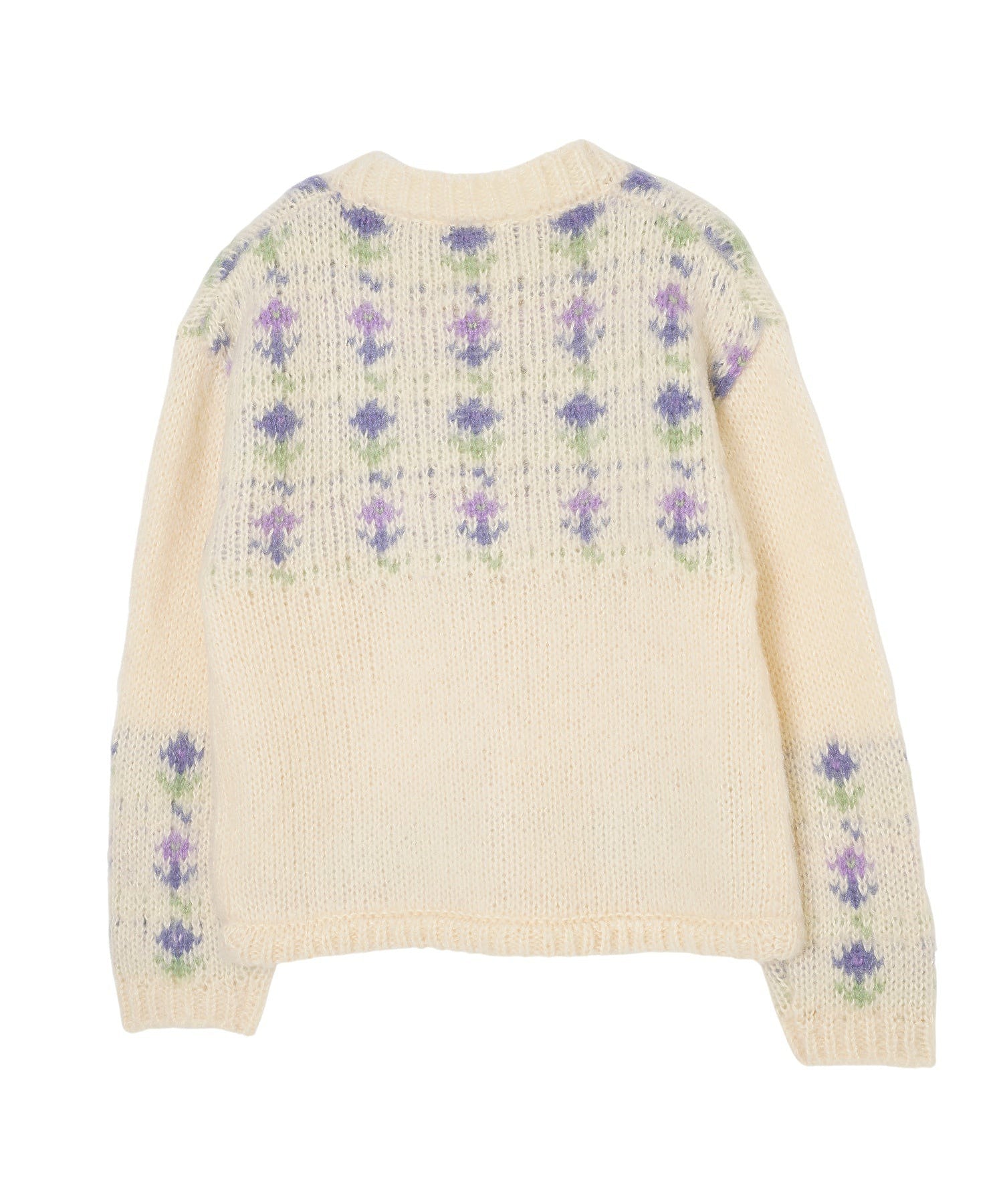 FLOWER KNIT CARDIGAN MILKFED.