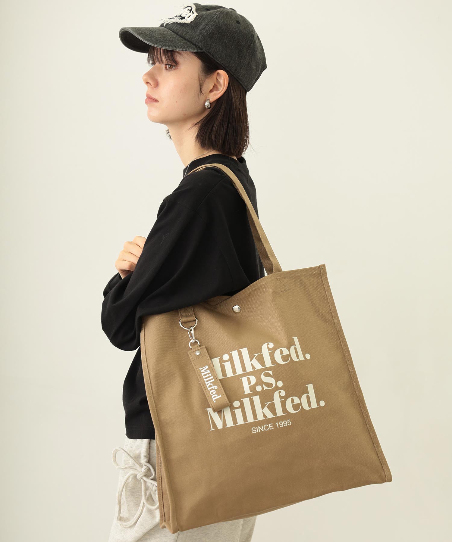 DIDONE LOGO BIG TOTE MILKFED.