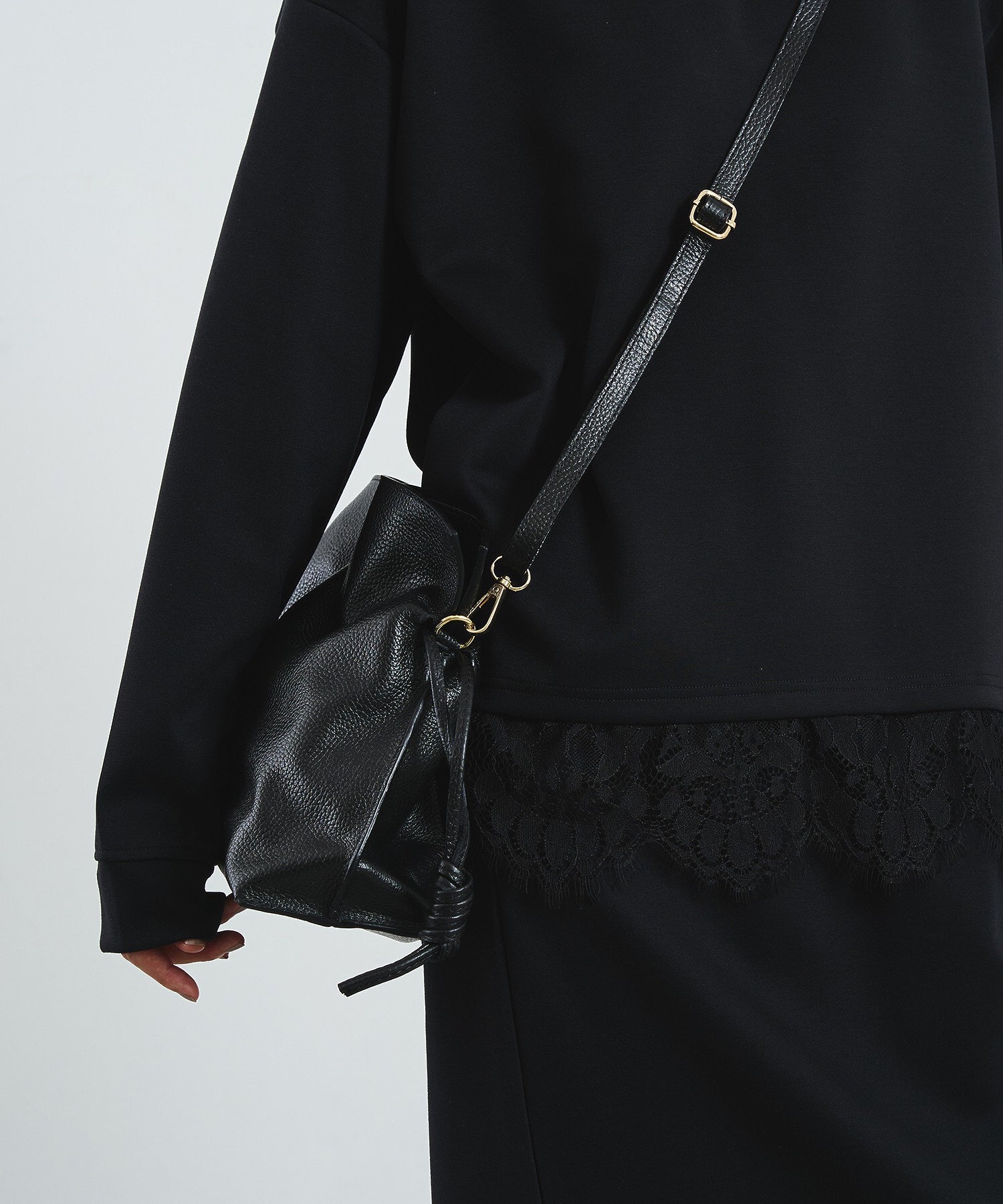 MILLELA FIRENZE/WIDE DRAWSTRING BAG