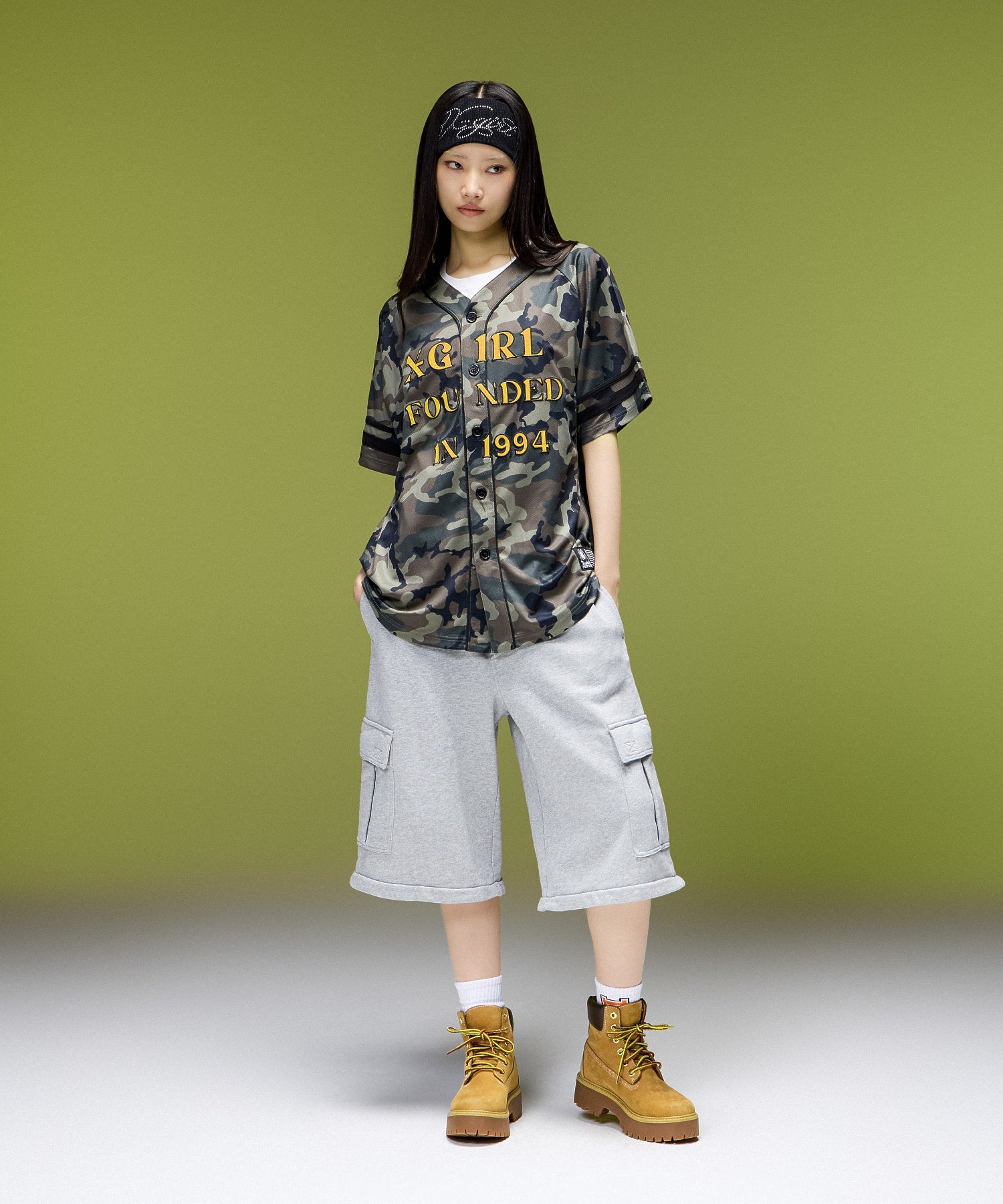 LOGO PATCH BASEBALL SHIRT