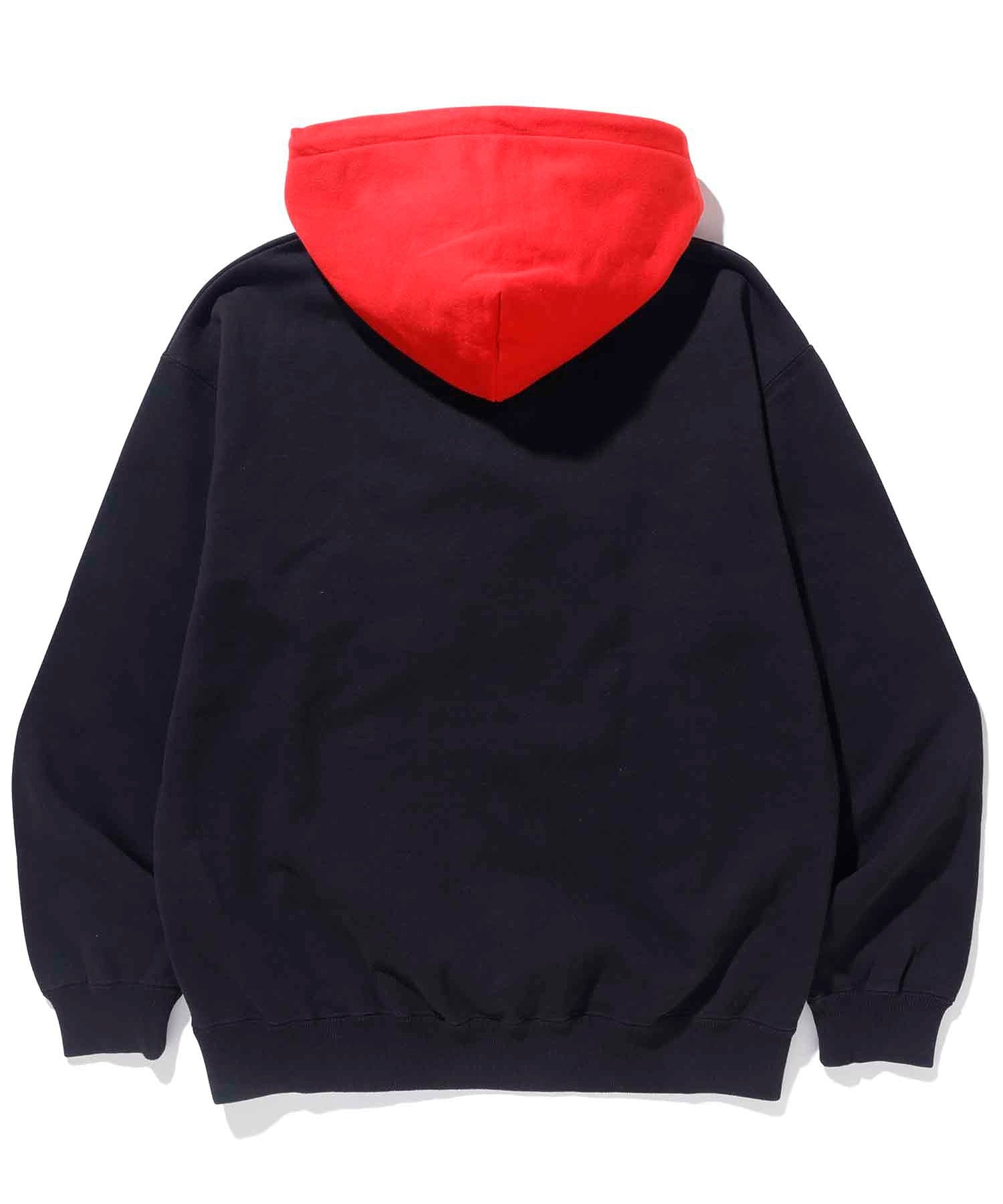 2TONE HOODED SWEATSHIRT XLARGE