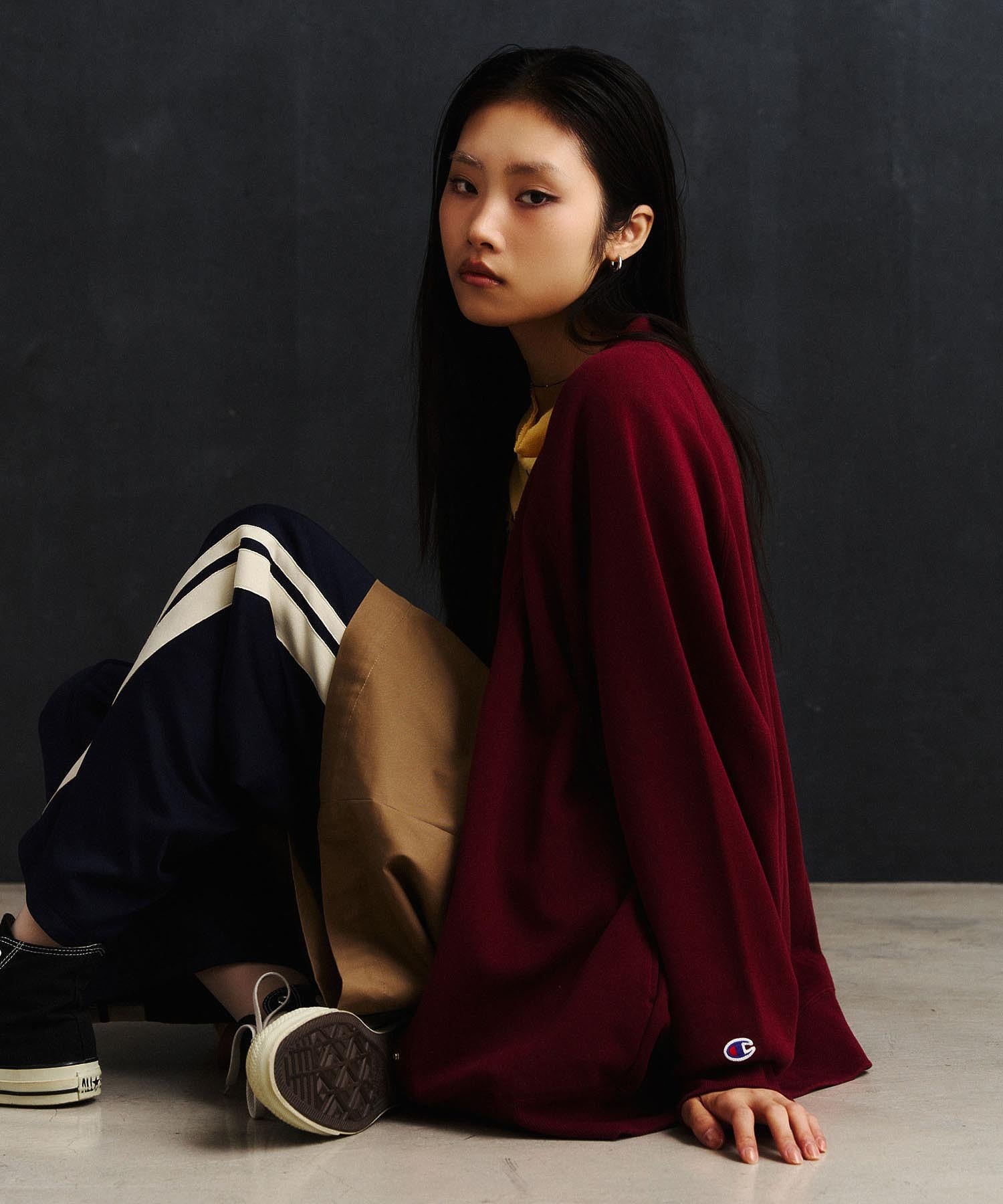 Champion別注/SWEAT CARDIGAN