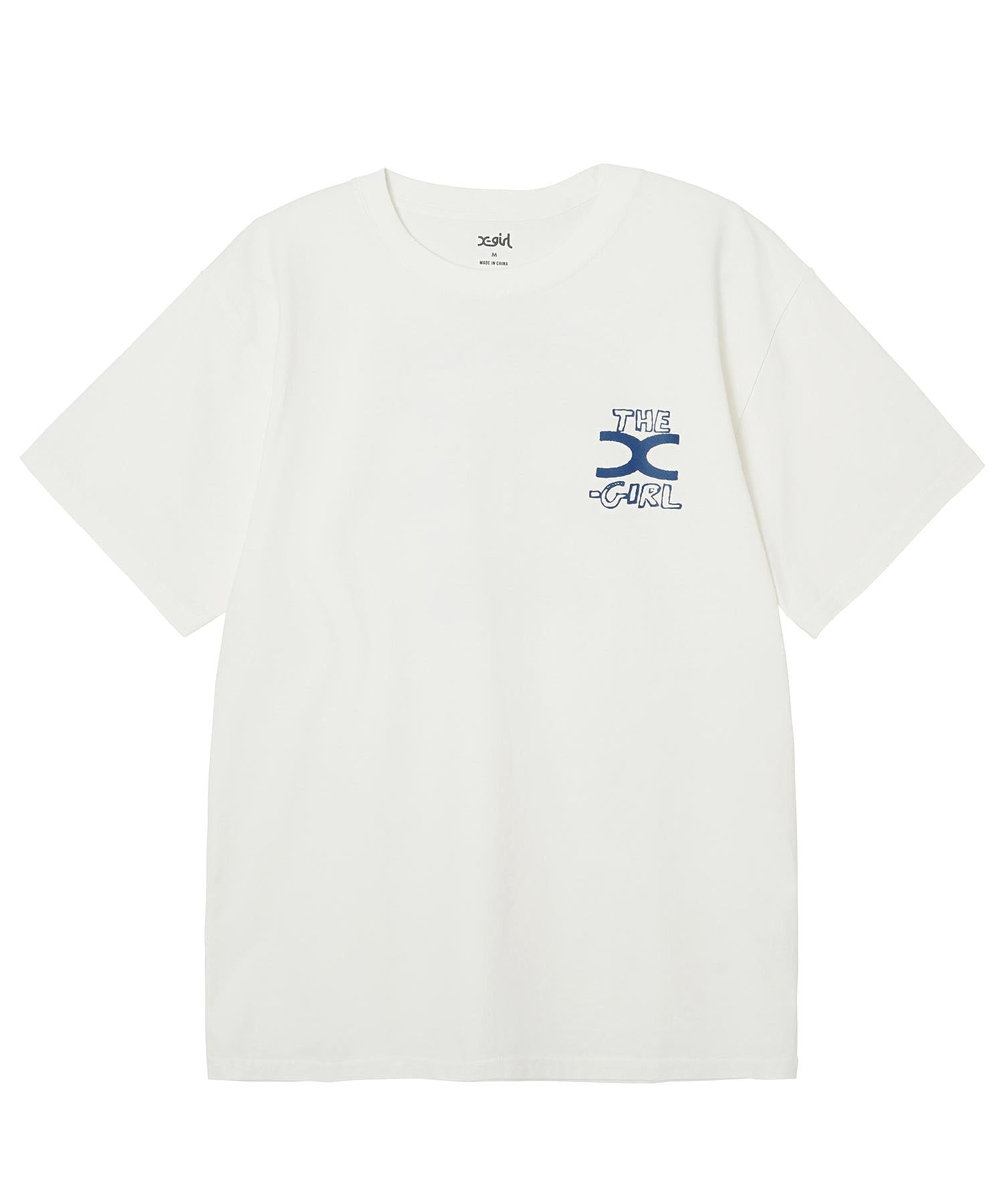 SURF X-girl LOGO S/S TEE