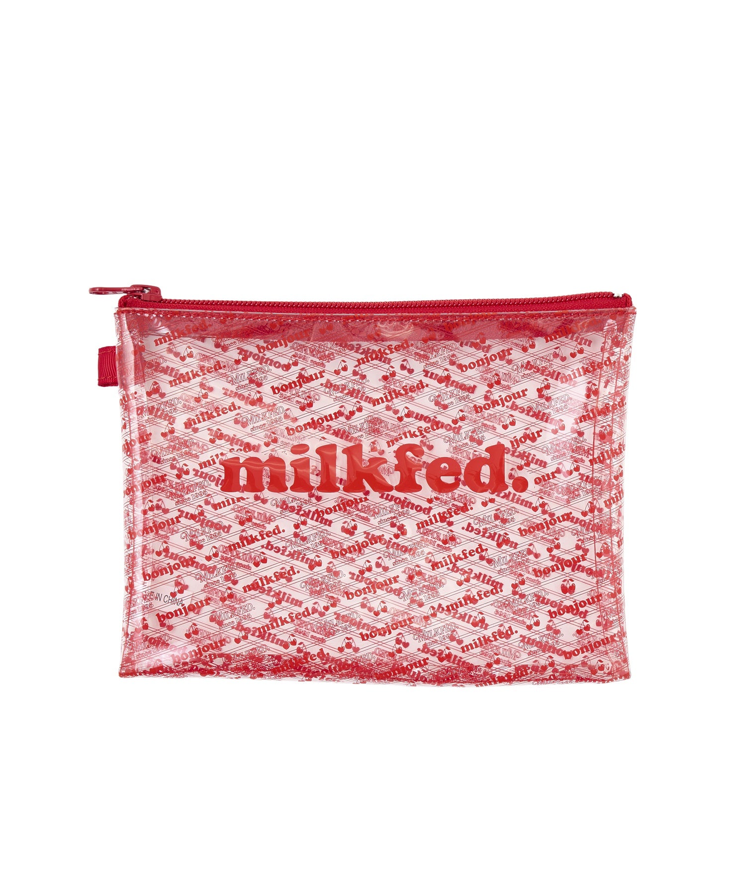 CHERRIES PRINT PVC POUCH