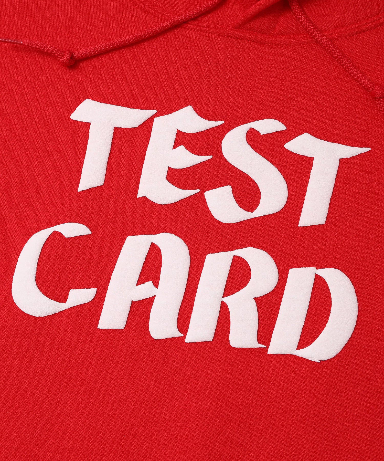 LOOSEJOINTS/ルーズジョインツ/TEST CARD HOODIE LF26FH001TG RED
