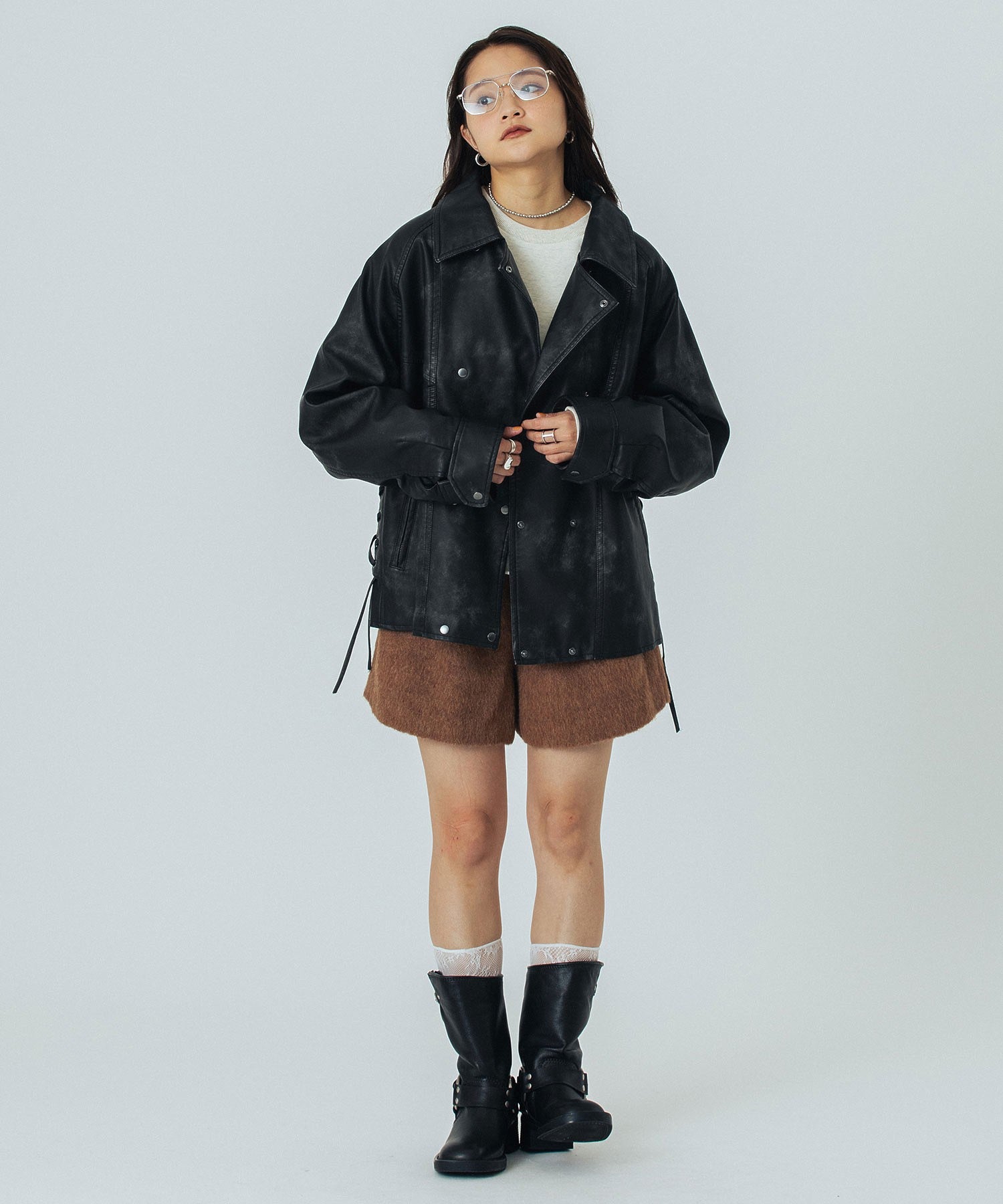 model:160cm 着用サイズ:ONE SIZE