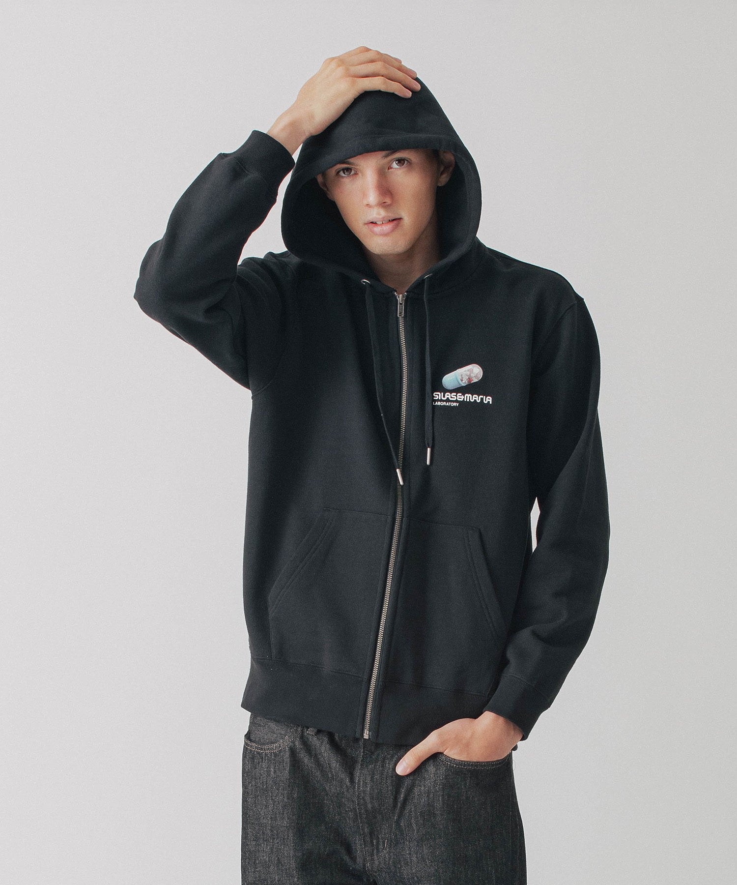 LAB FULL ZIP SWEAT HOODDIE