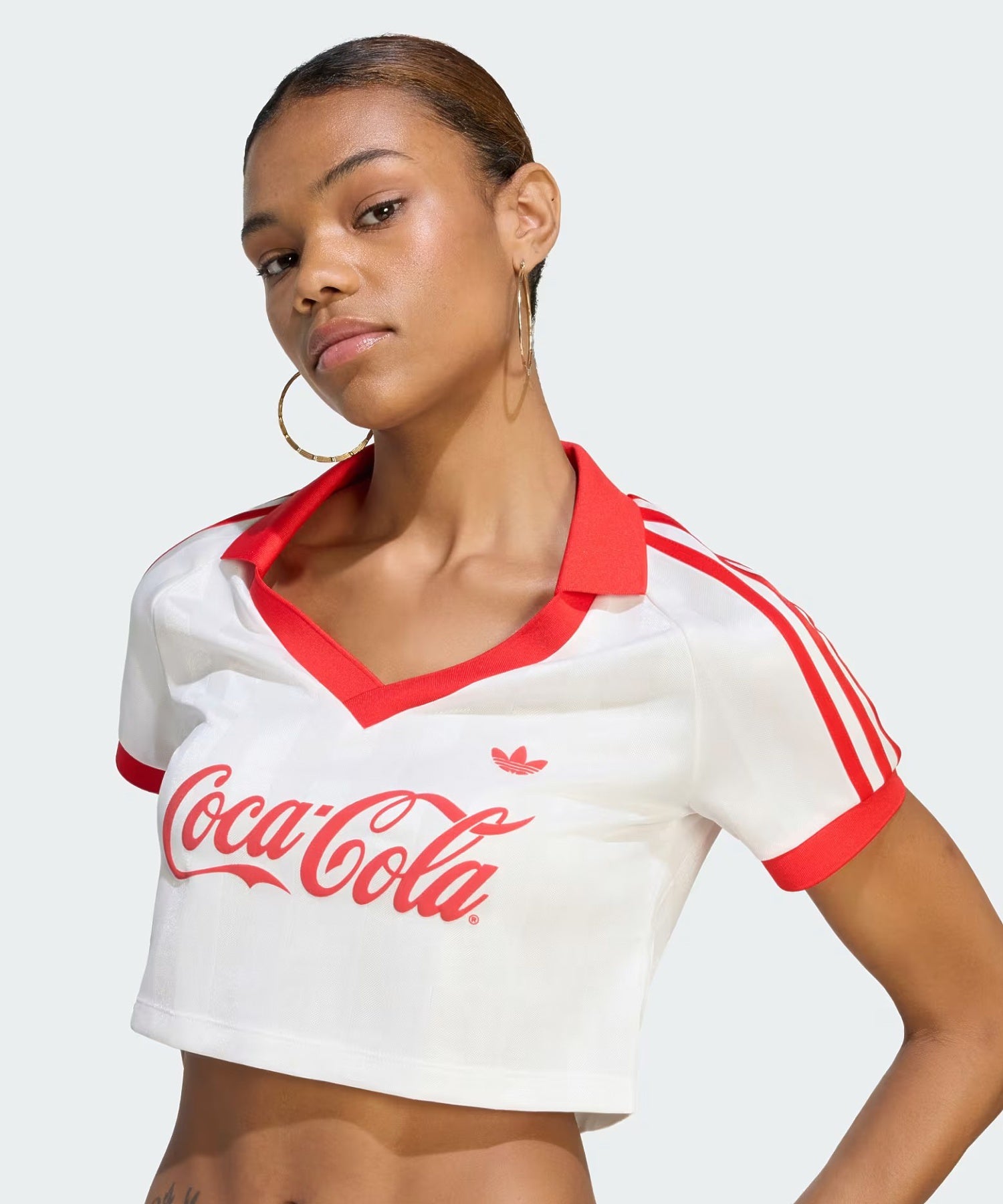 ADIDAS/アディダス/COCA COLA W CROPPED JERSEY KY7571