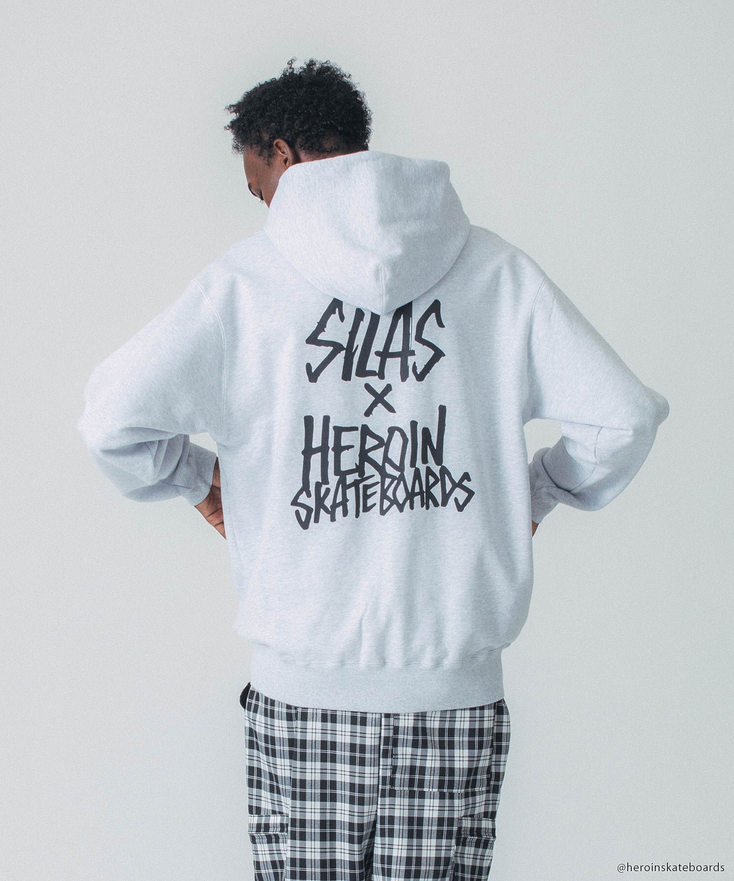 SILAS×HEROIN HOODIE