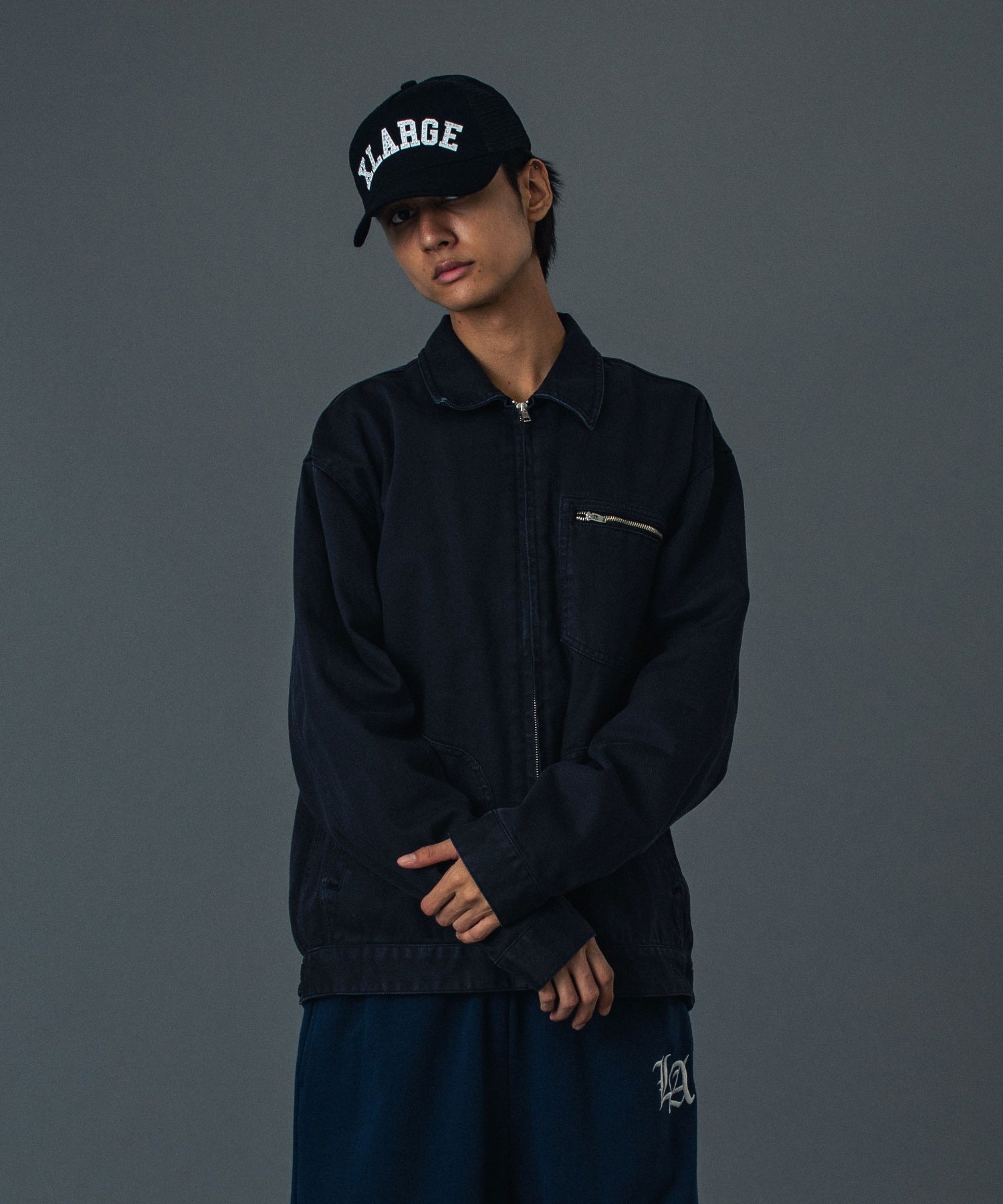 MODEL 身長183cm / 着用サイズ：Lサイズ