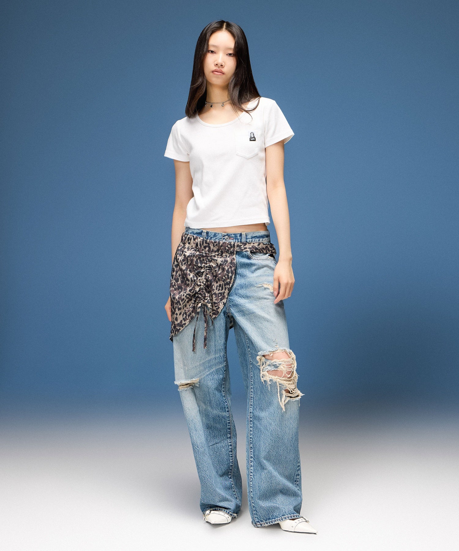 DRAWSTRING SKIRT BELT