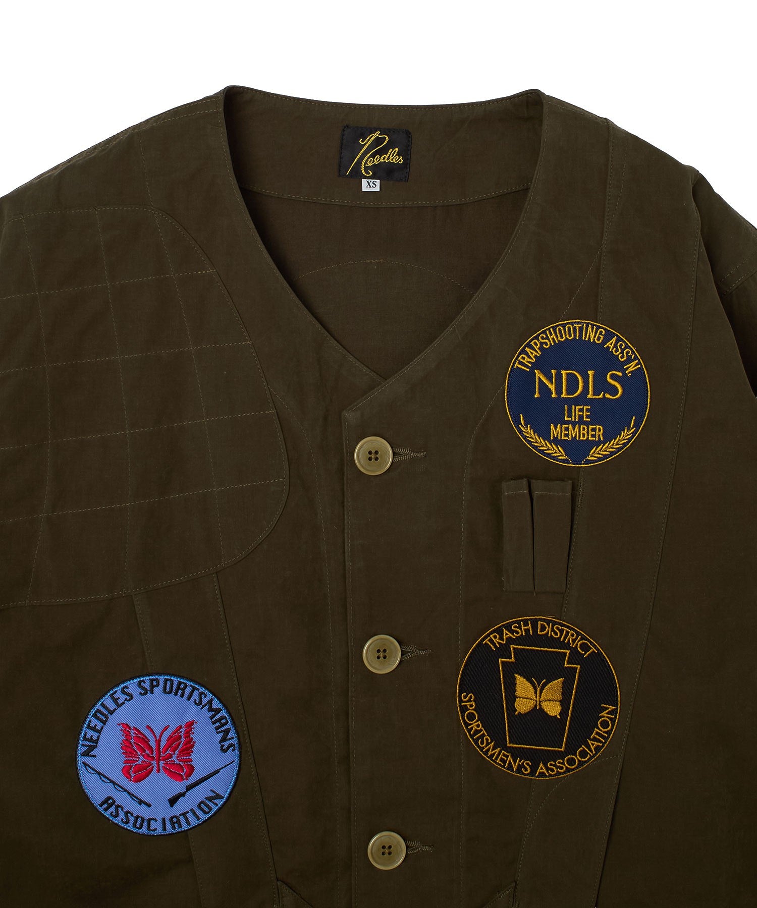 NEEDLES/SHOOTING JACKET - WAXED CLOTH
