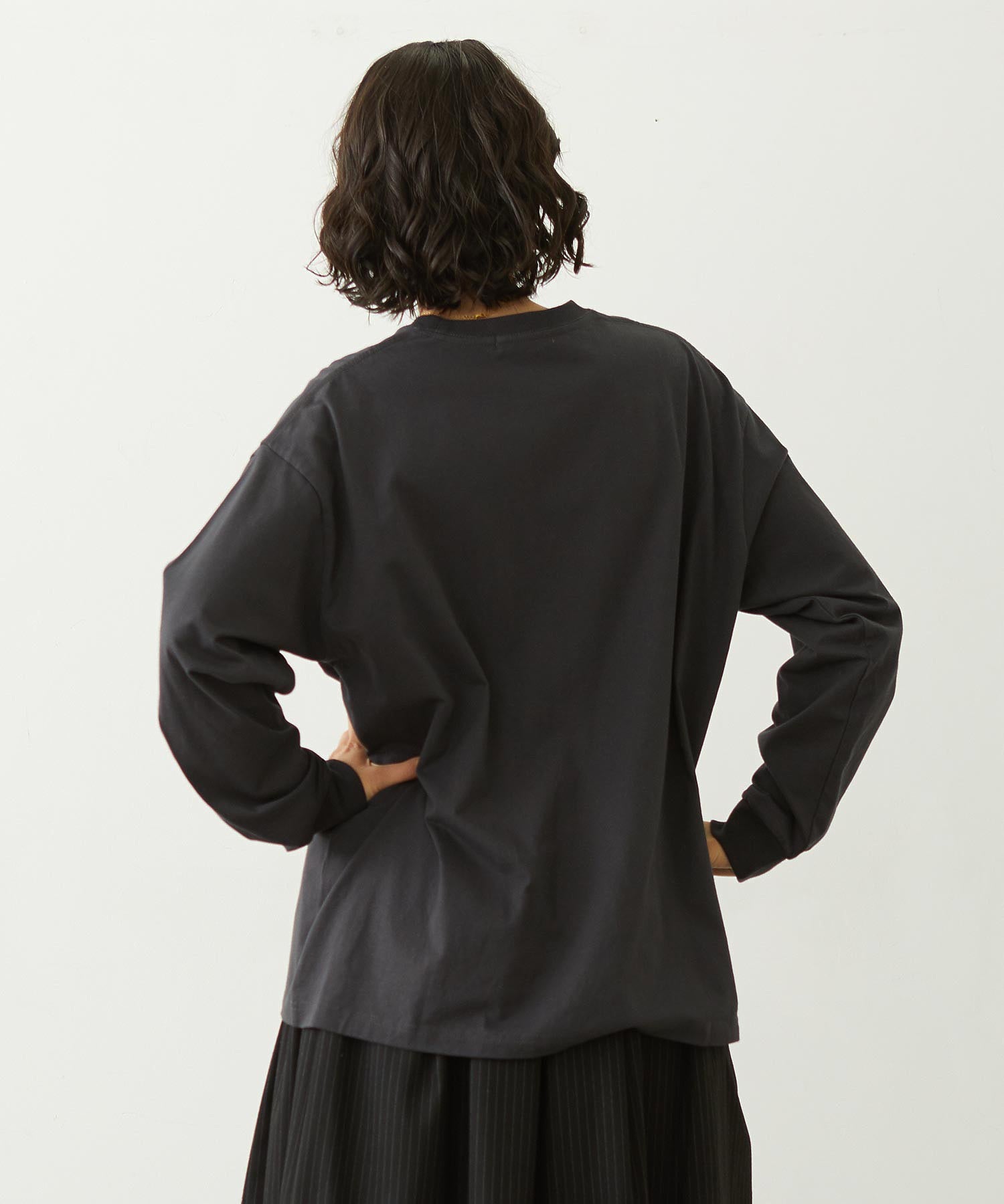 MILKFED. COOPER LOGO L/S TEE