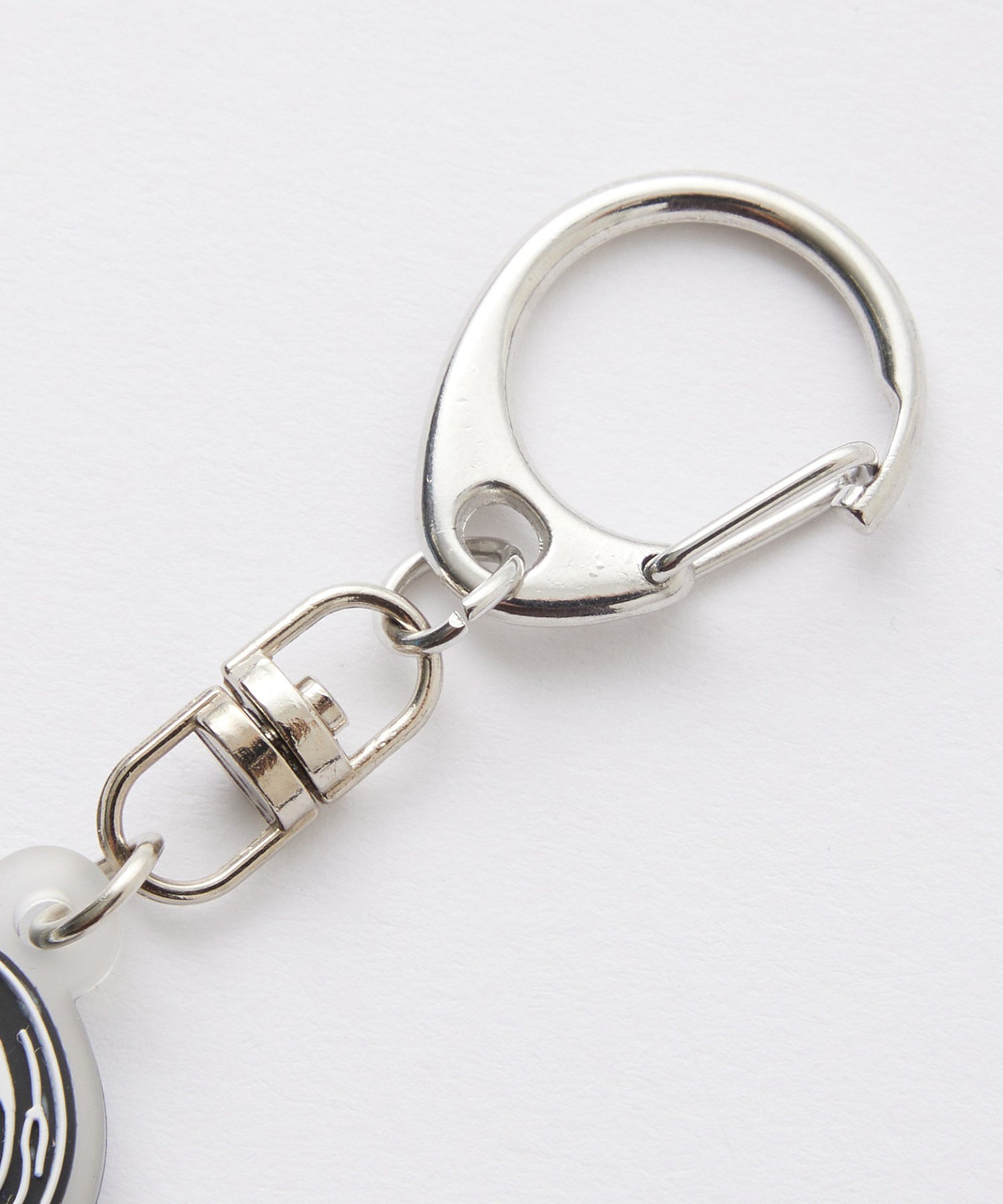 MESSAGE AND FACE RUBBER KEY CHARM