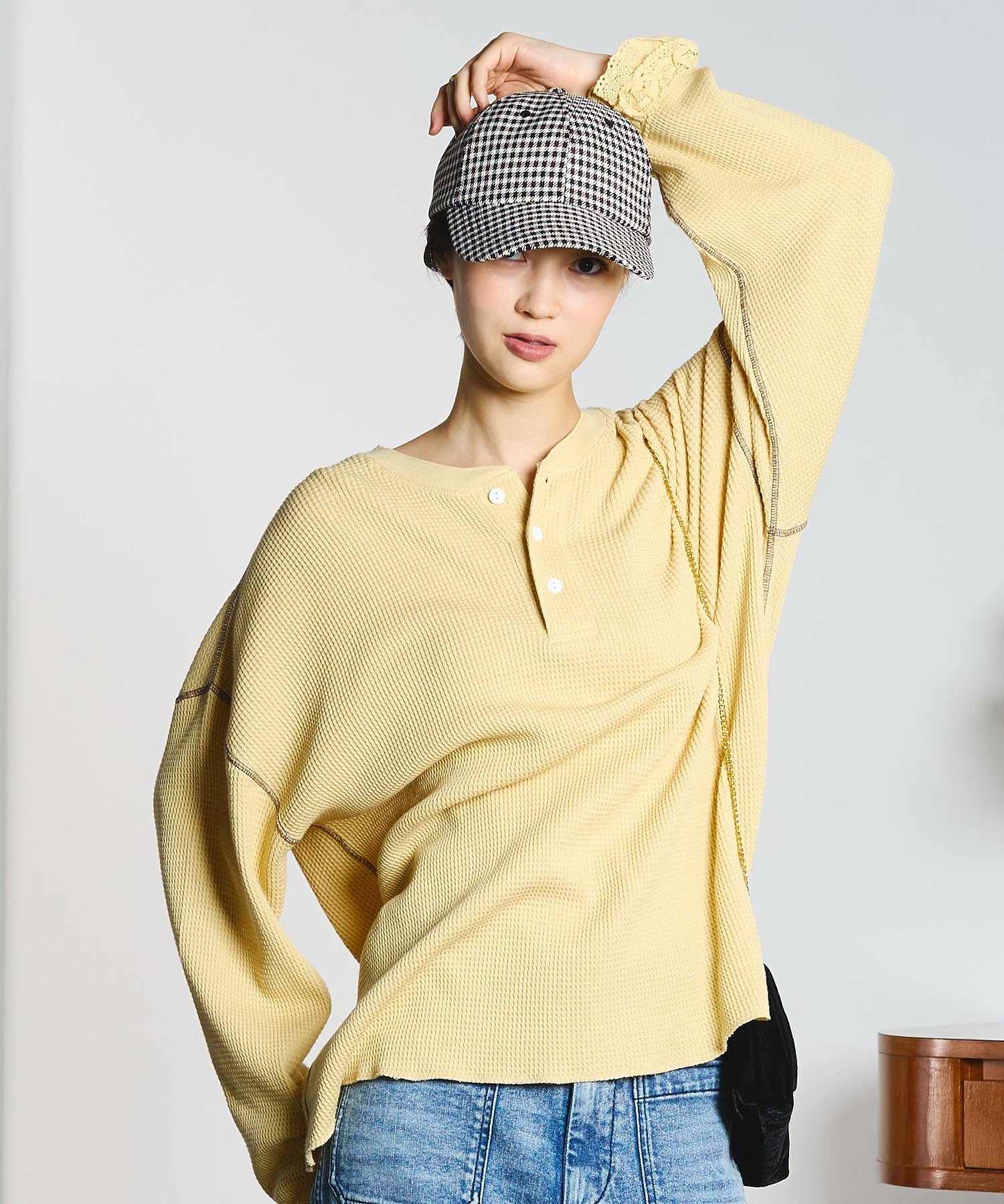 model:166cm 着用サイズ:ONE SIZE