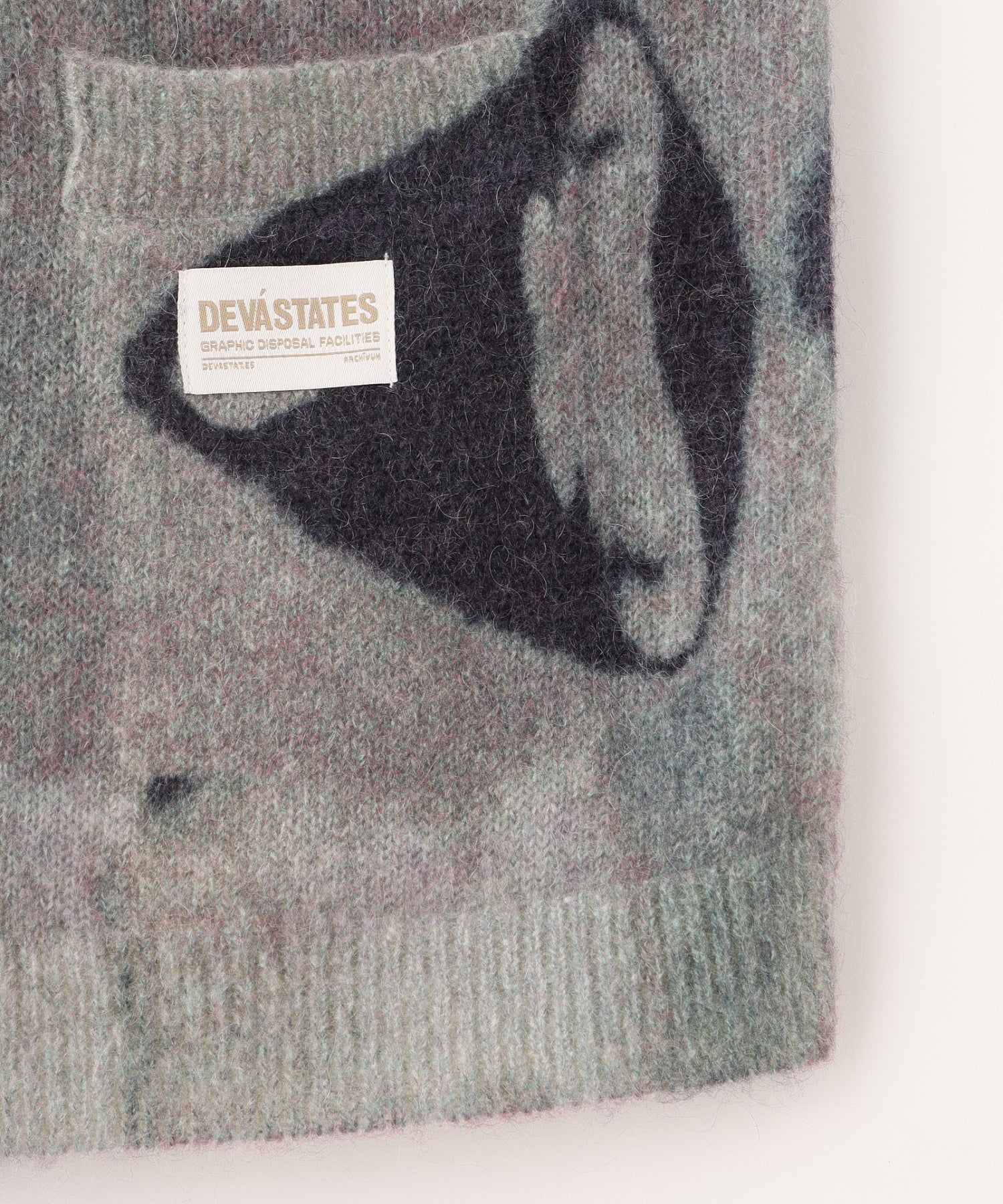 DEVA STATES/ディーヴァ ステイツ/MARBLE Mohair Cardigan