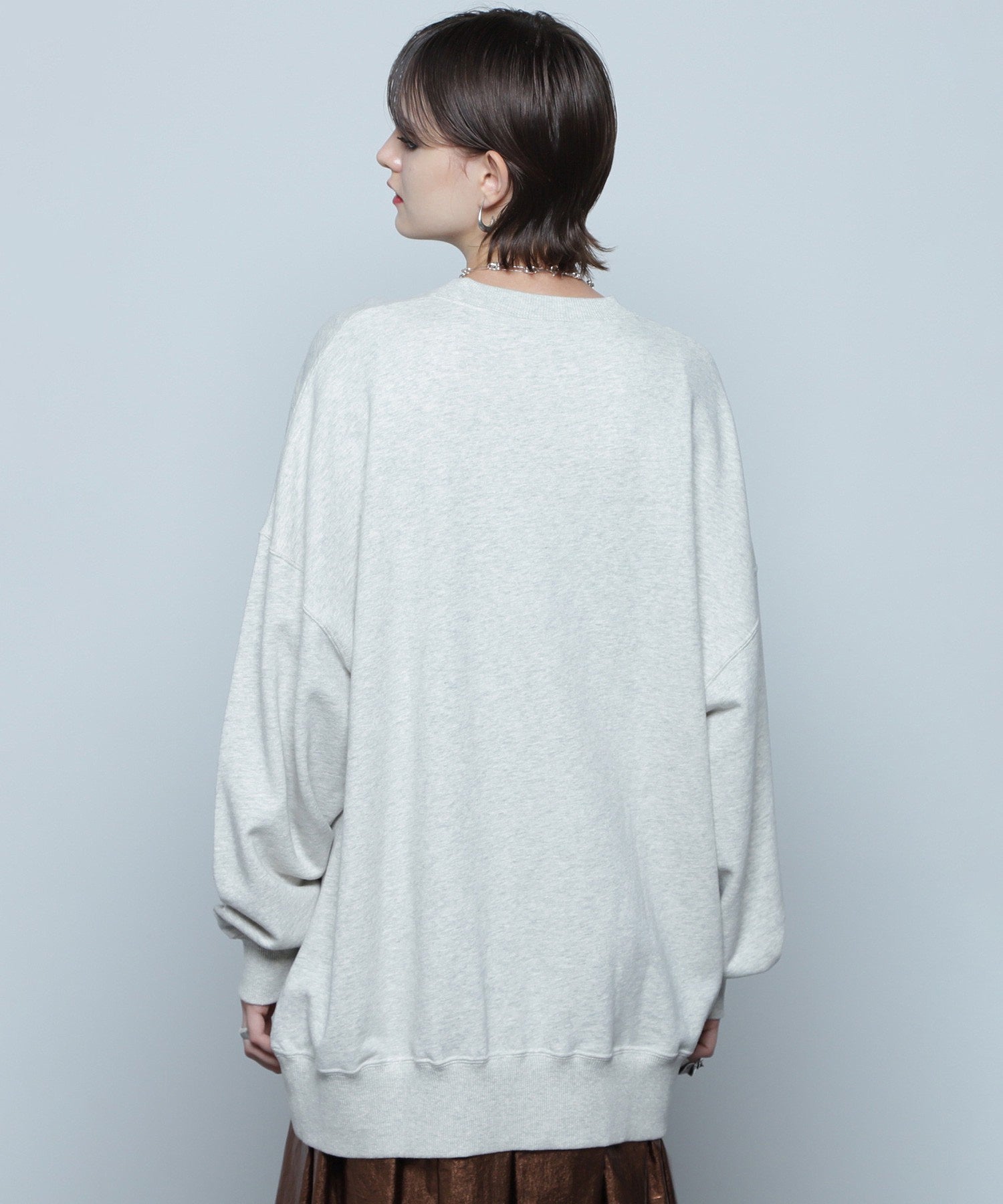 QUEEN エンブロイダリービッグスウェット