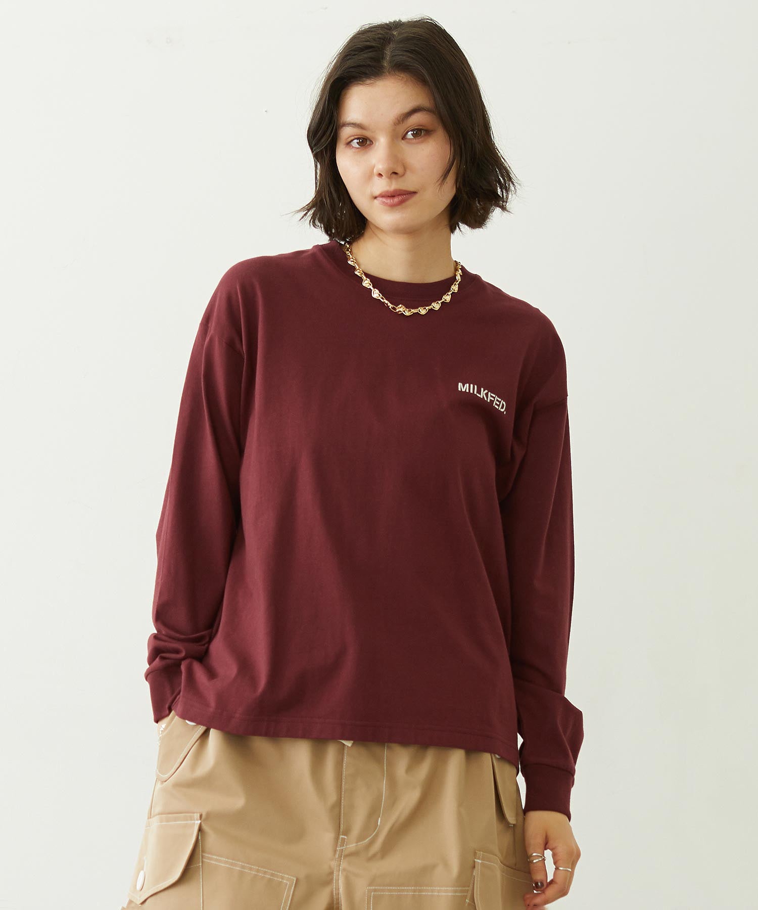 STENCIL ARCH LOGO L/S TEE