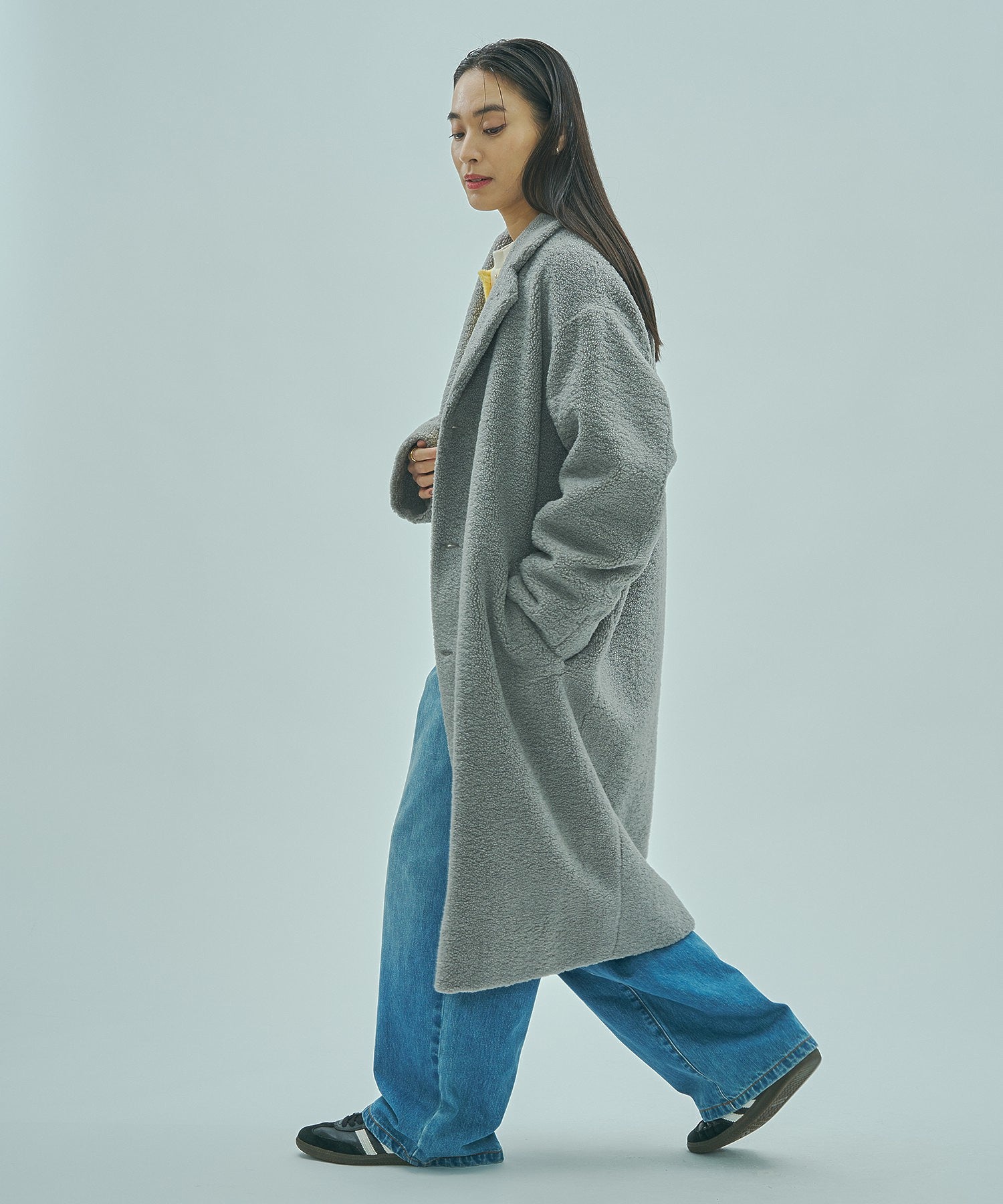 SISII x GENE HEAVENS/BOA FREECE UNISEX COAT