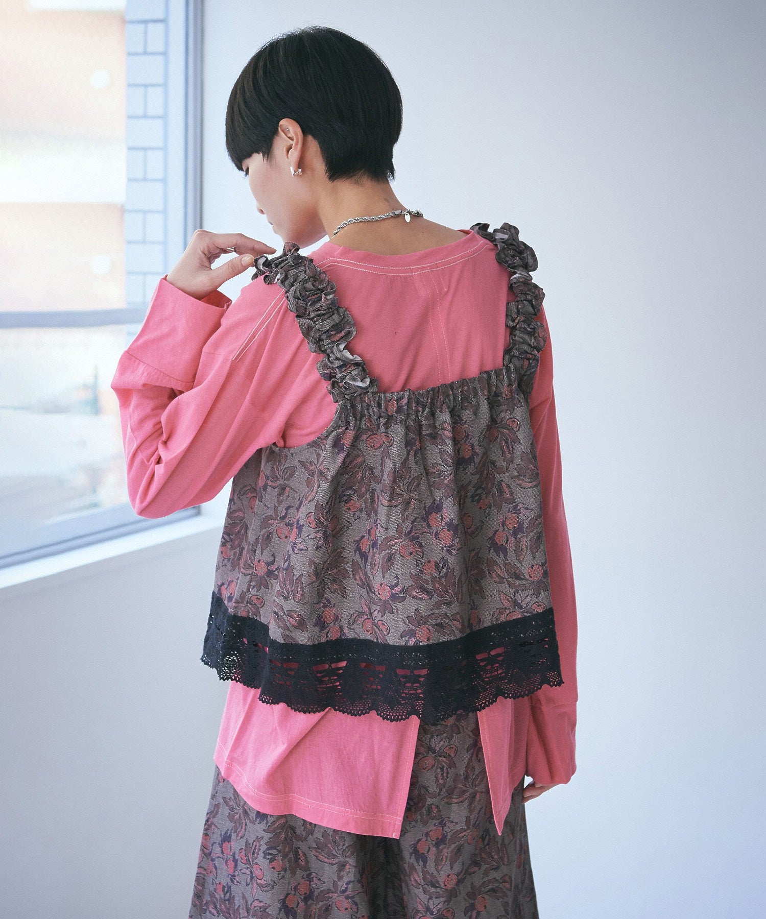 フルーツプリントキャミソール