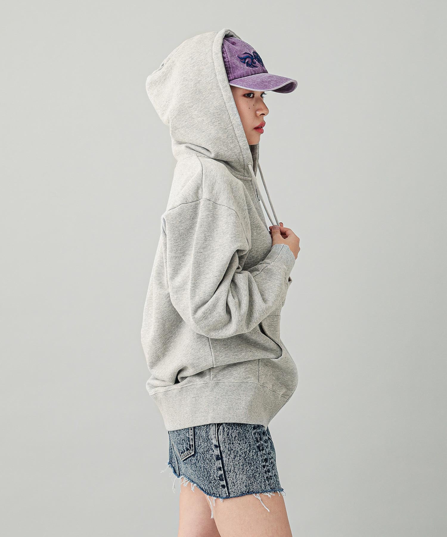 BY X-GIRL FOR X ZIP UP SWEAT HOODIE