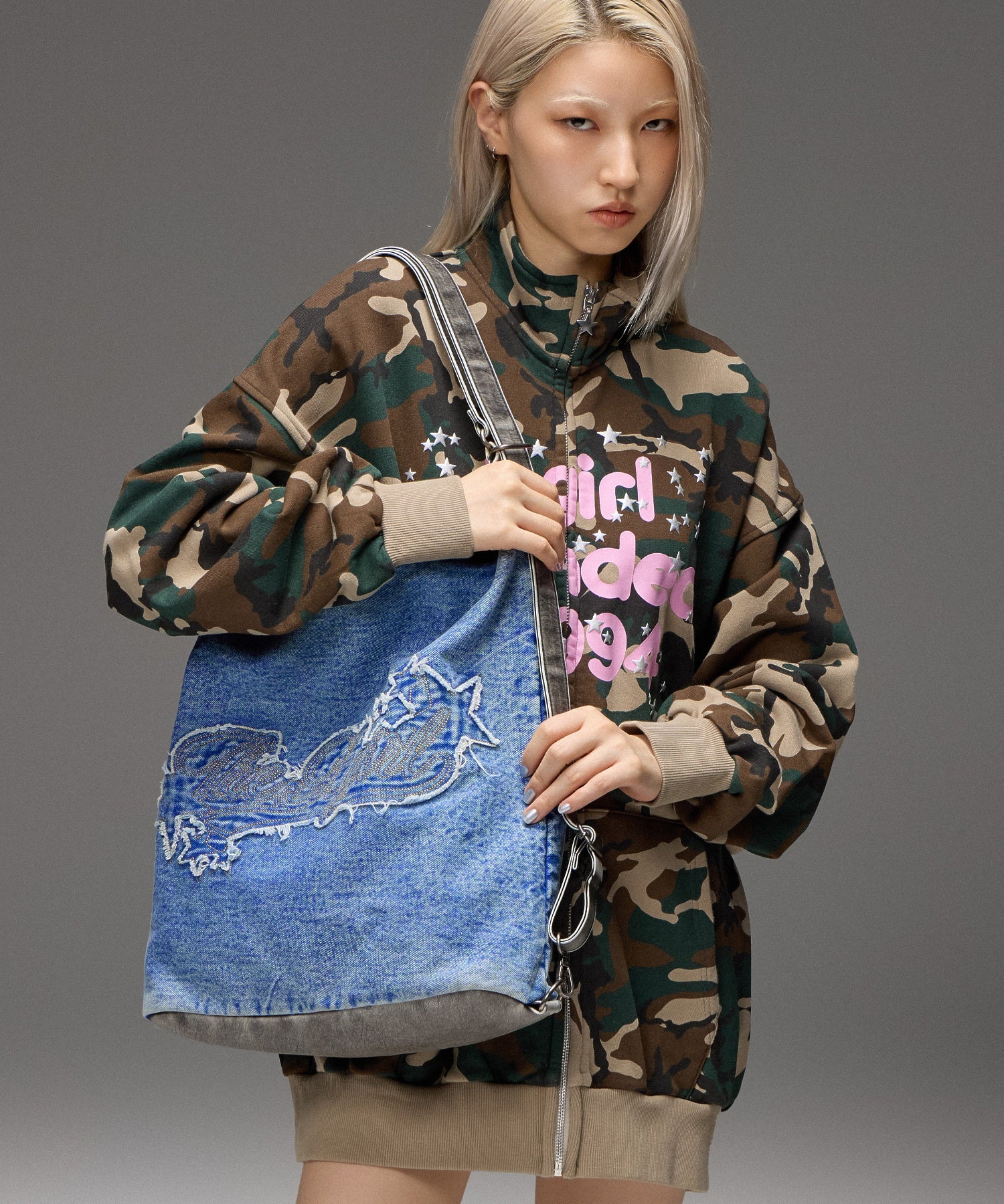 STAR LOGO PATCH 2WAY BAG